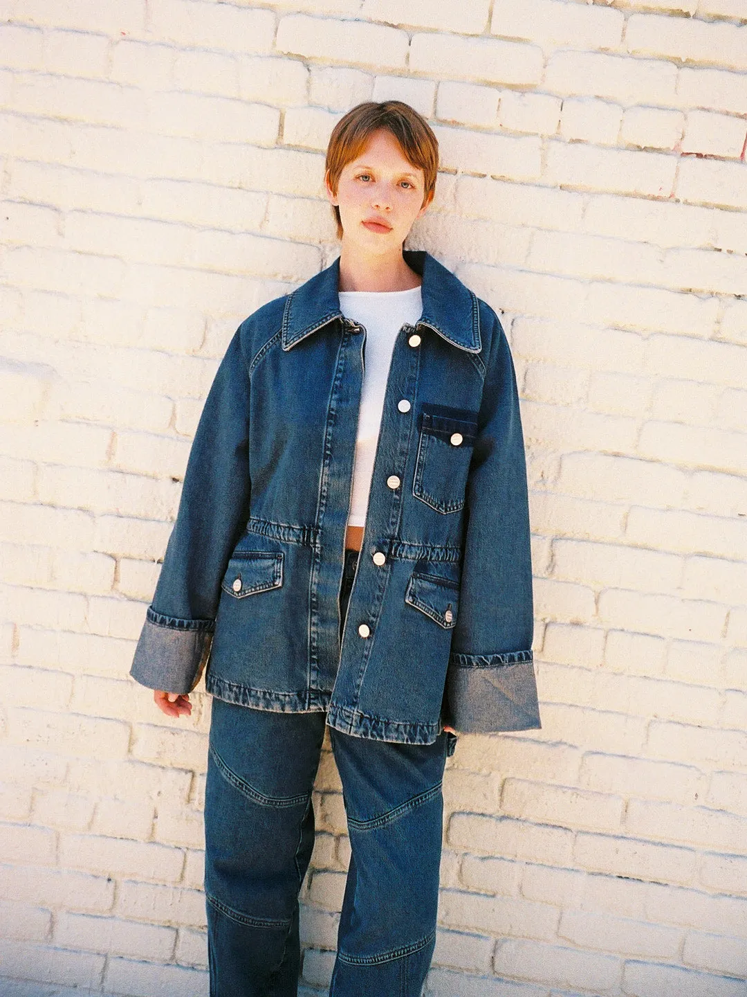 Emilie Workwear Jacket - Dusty Wash sold by Lisa Says Gah product image thumbnail 4