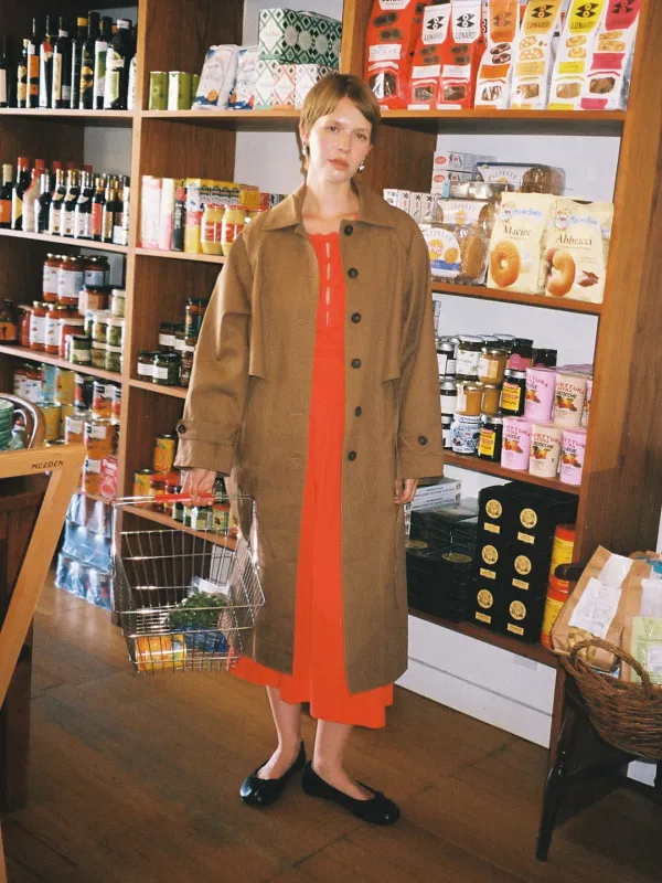 Camille Trench Coat - Chocolate sold by Lisa Says Gah