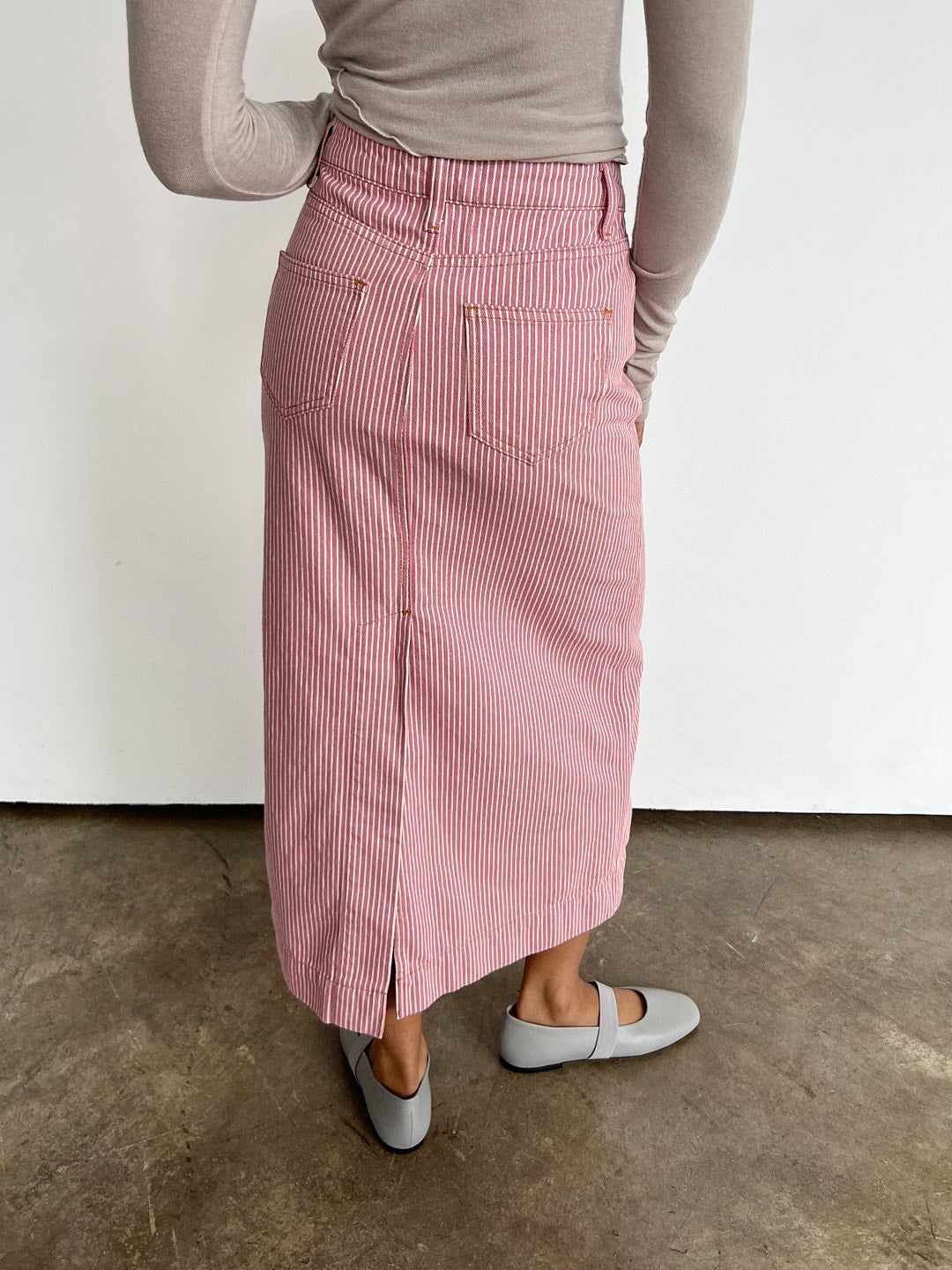 Hickory Skirt - Red Stripe sold by Lisa Says Gah product image thumbnail 5