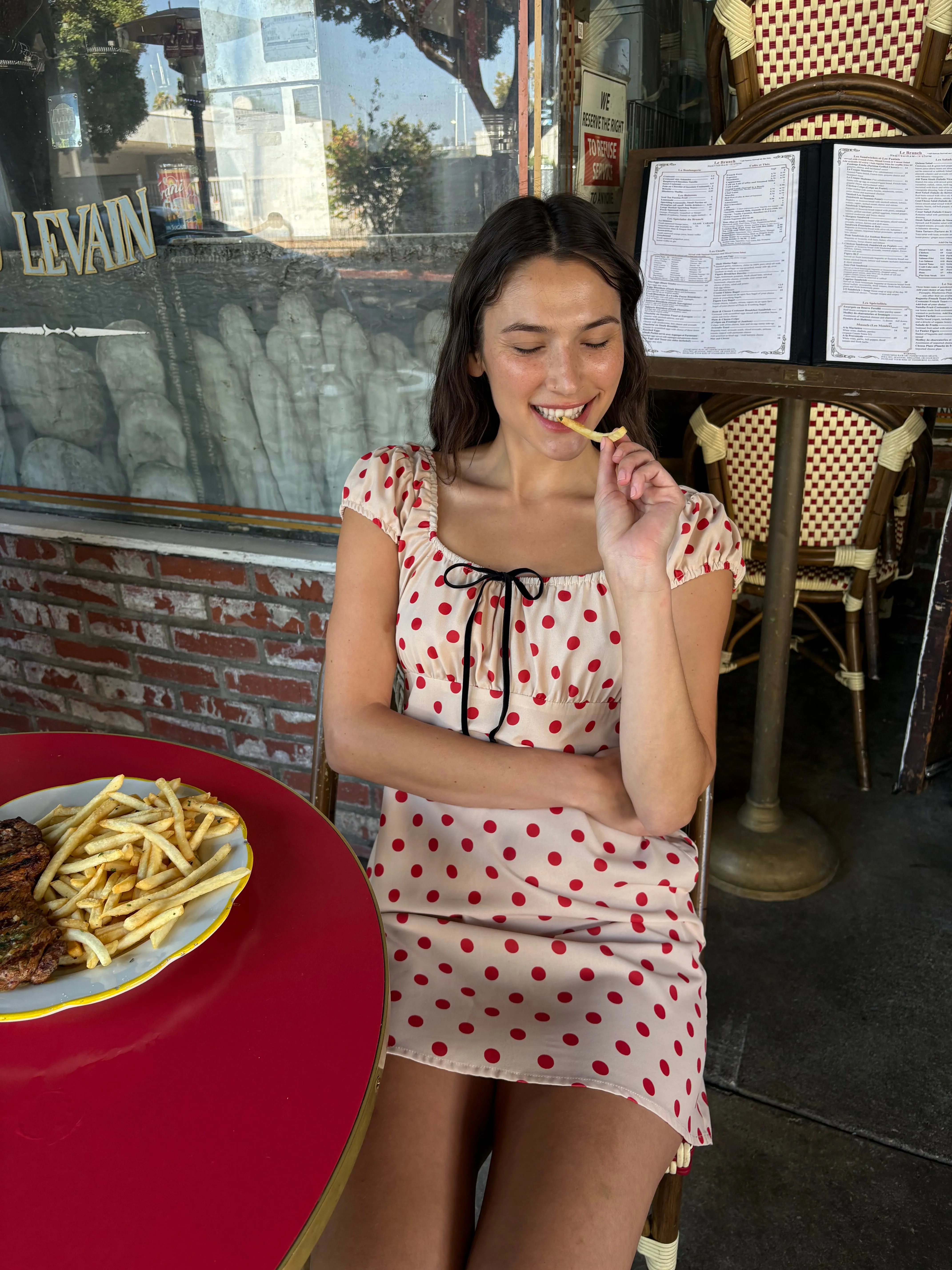 Suzy Dress - Scarlett Dot sold by Lisa Says Gah product image thumbnail 3