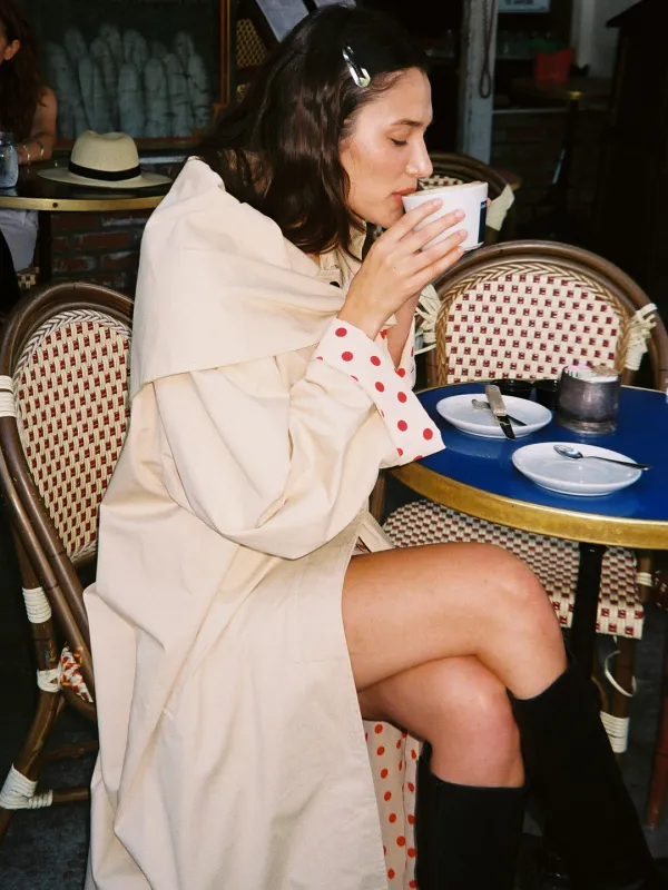 Olson Trench - Scarlett Dot made by Lisa Says Gah