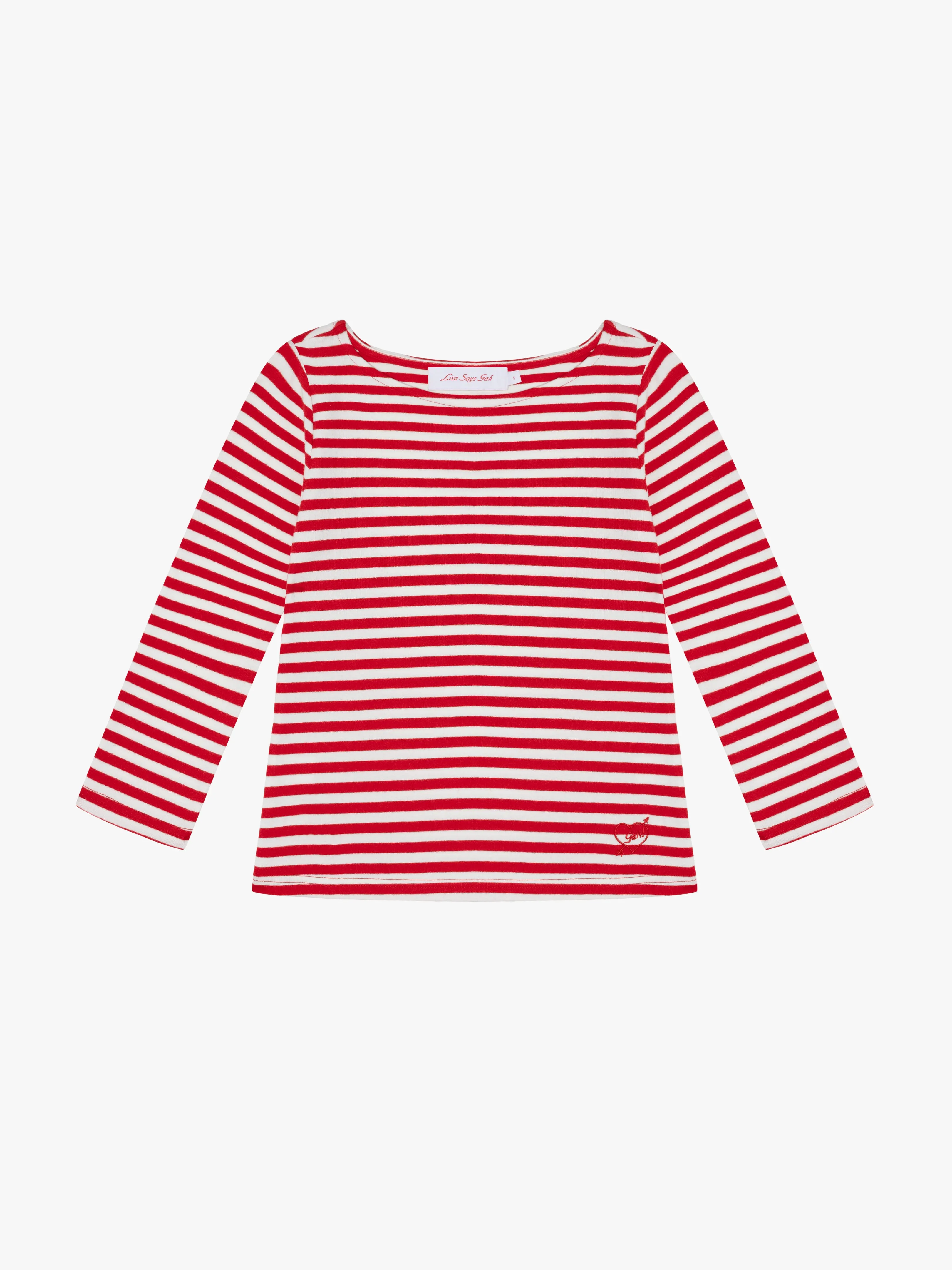 Nia Top - Scarlett Stripe sold by Lisa Says Gah