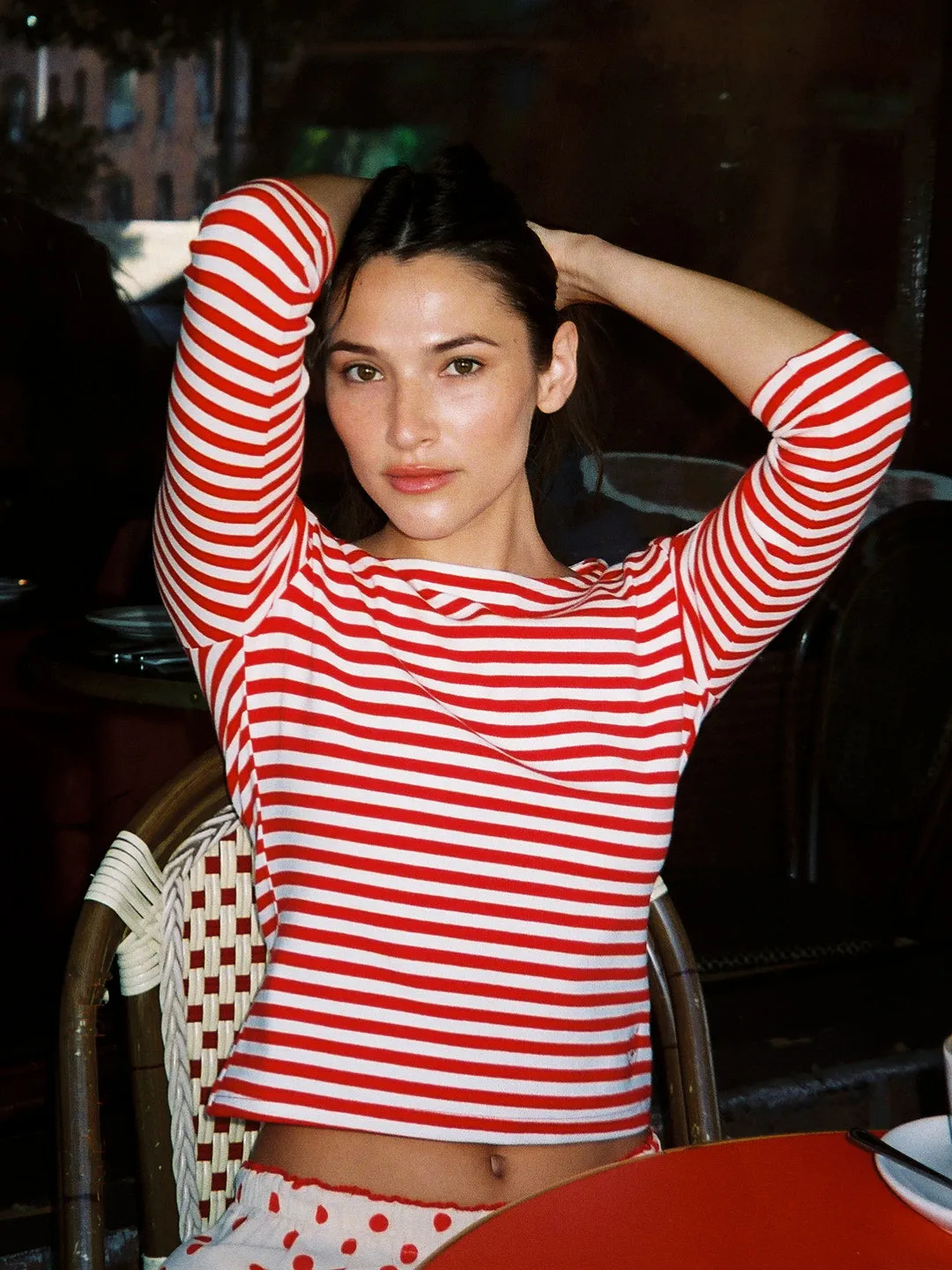 Nia Top - Scarlett Stripe sold by Lisa Says Gah product image thumbnail 4