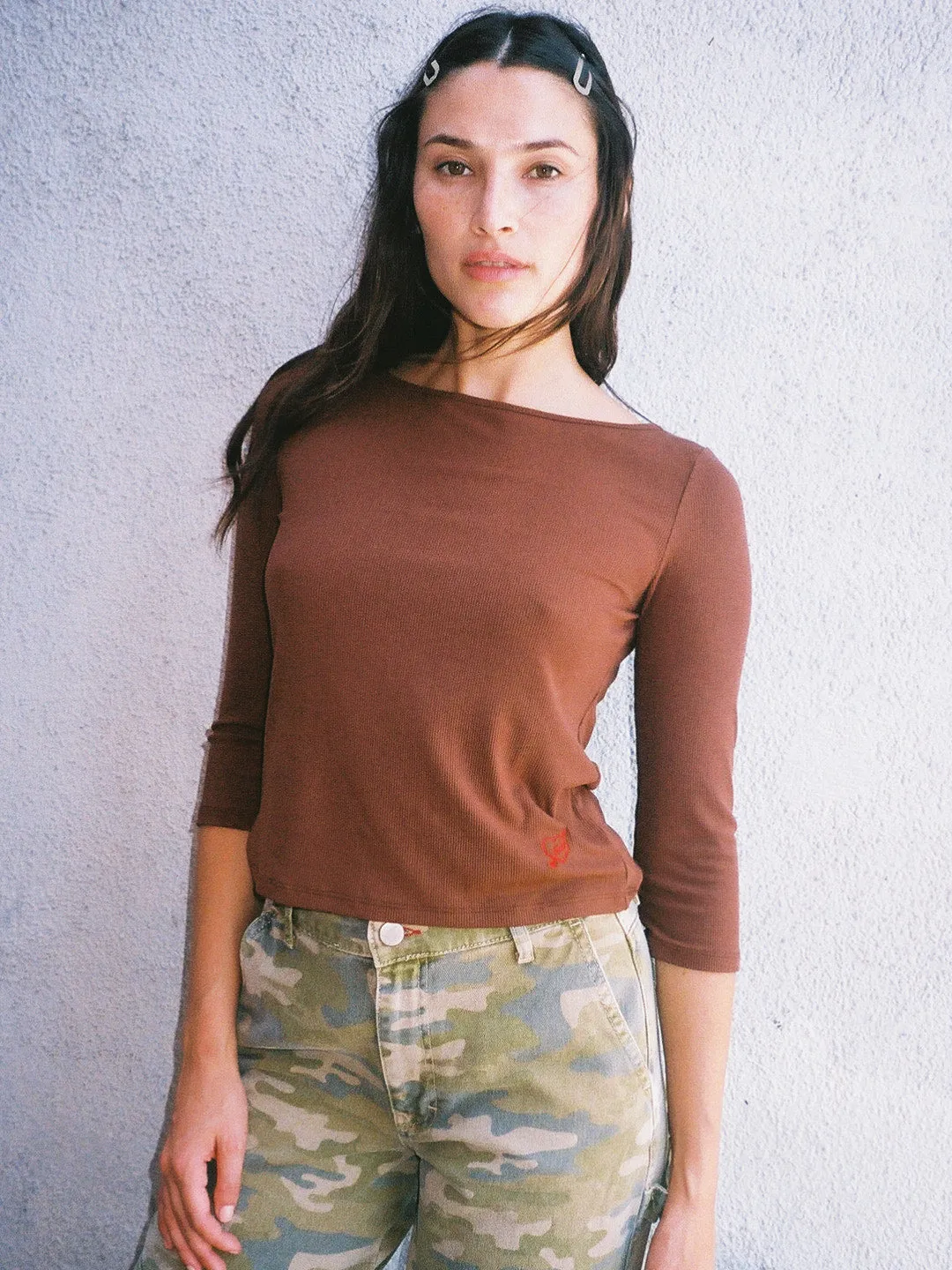 Nia Top - Brown sold by Lisa Says Gah product image thumbnail 2