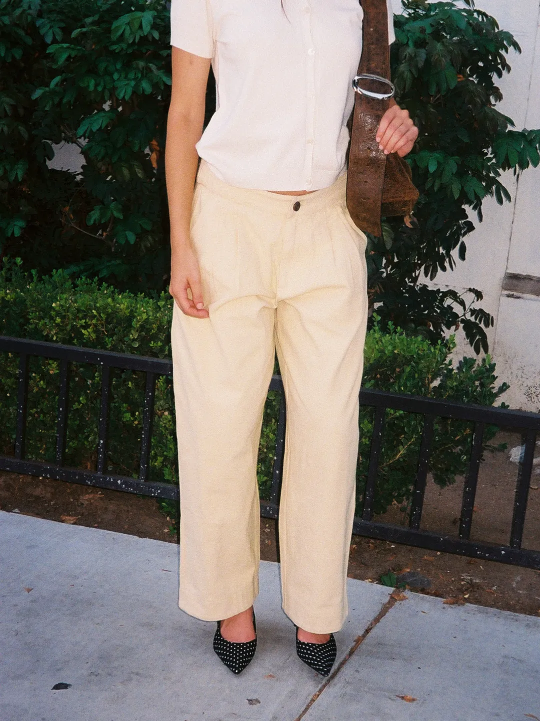 Iris Pant - Yellow sold by Lisa Says Gah