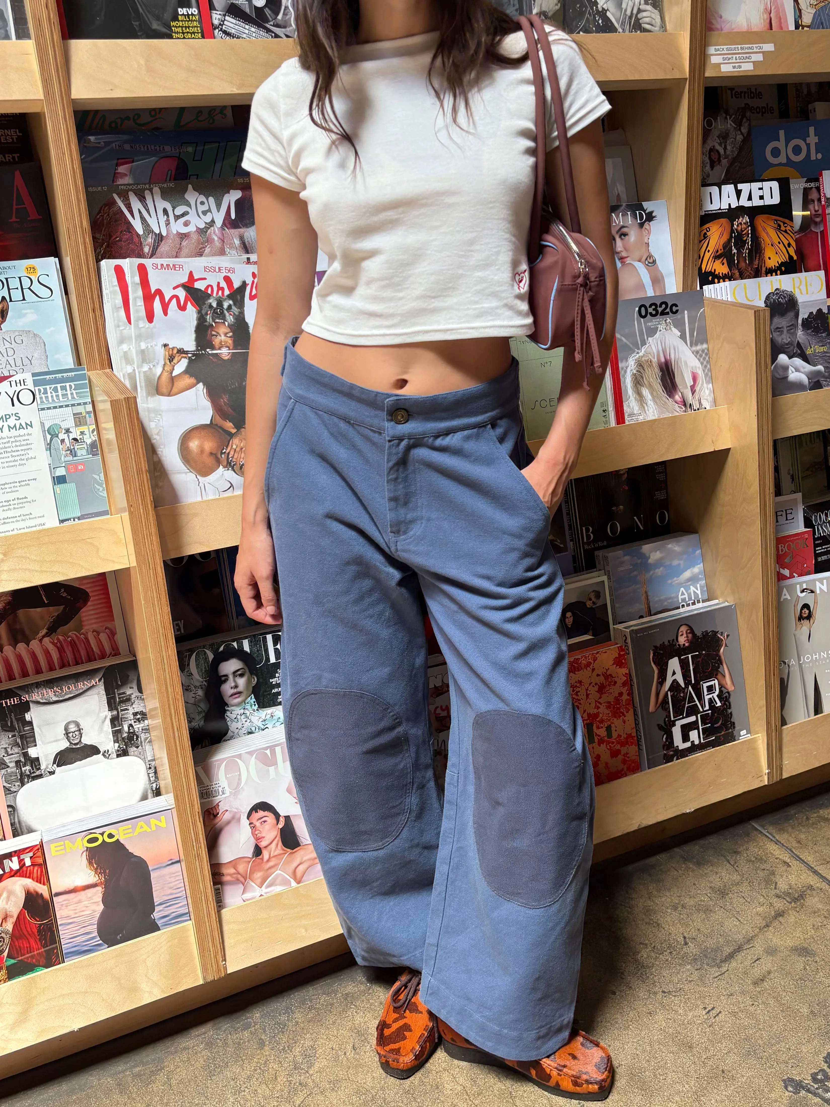 Daphne Trouser - Dark Blue sold by Lisa Says Gah