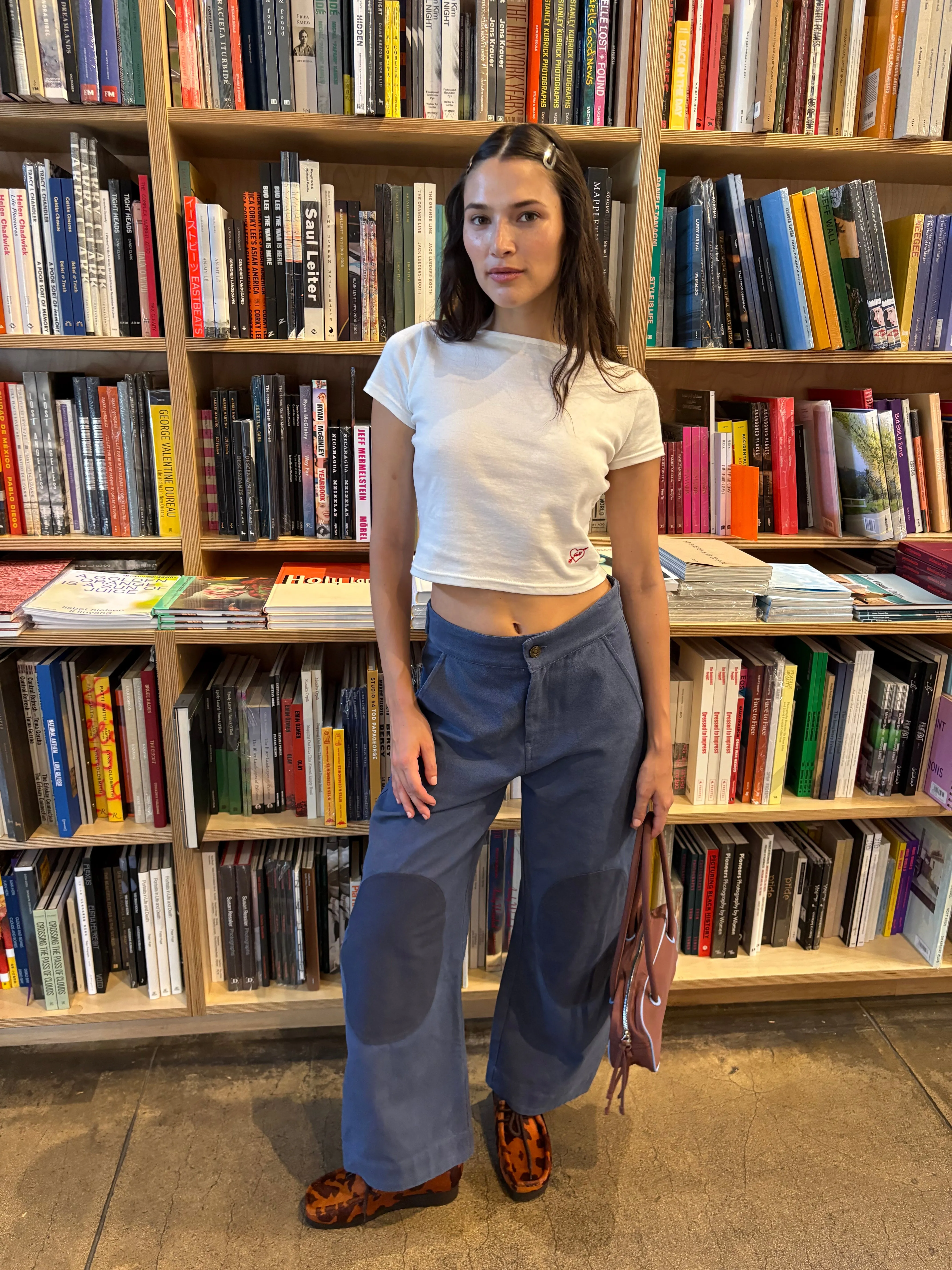 Daphne Trouser - Dark Blue sold by Lisa Says Gah product image thumbnail 5