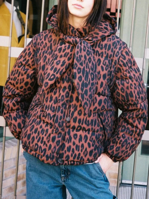 Pearl Puffer - Chocolate Leopard sold by Lisa Says Gah