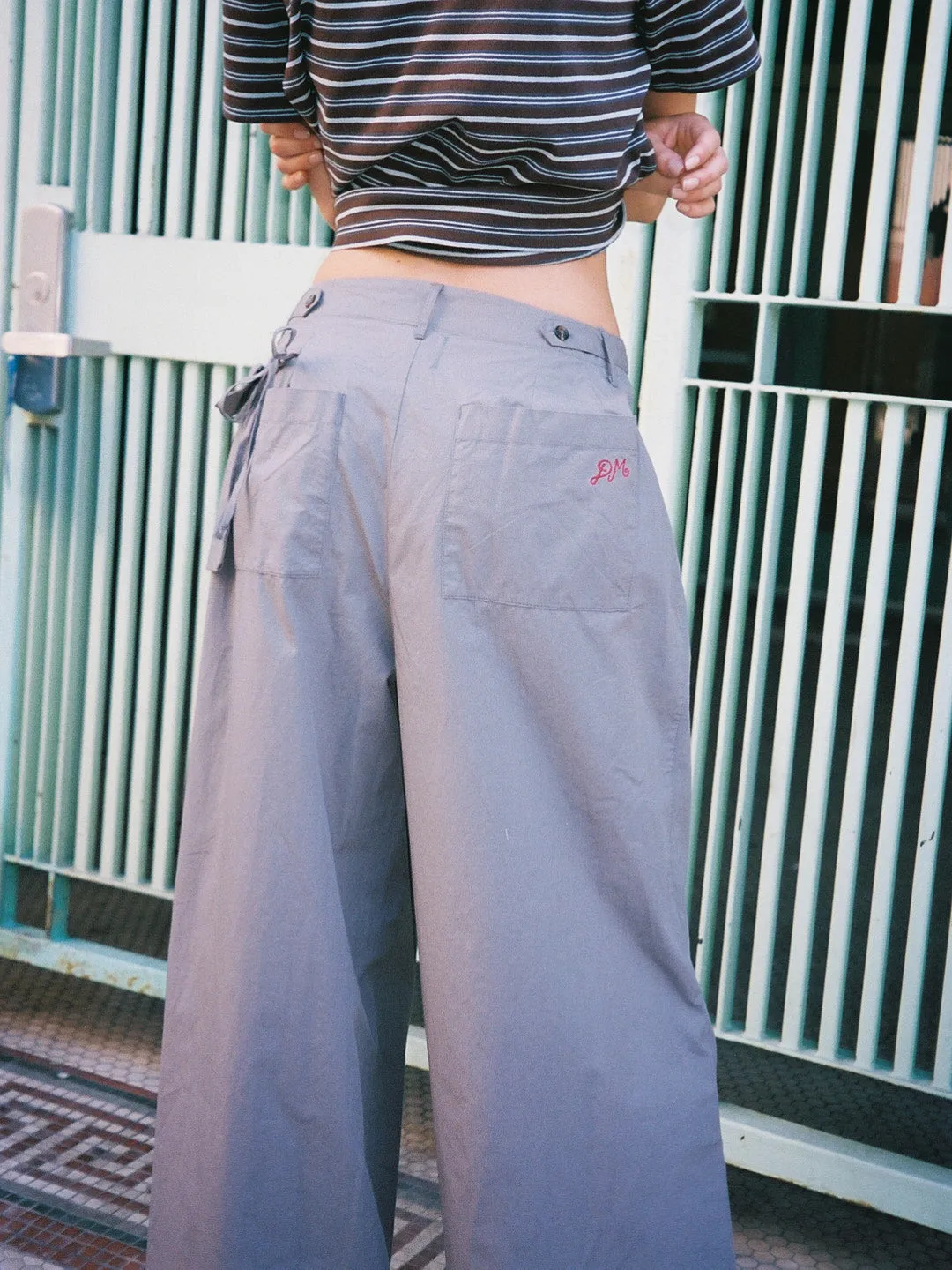 Tatiana Trousers - Grey sold by Lisa Says Gah product image thumbnail 4