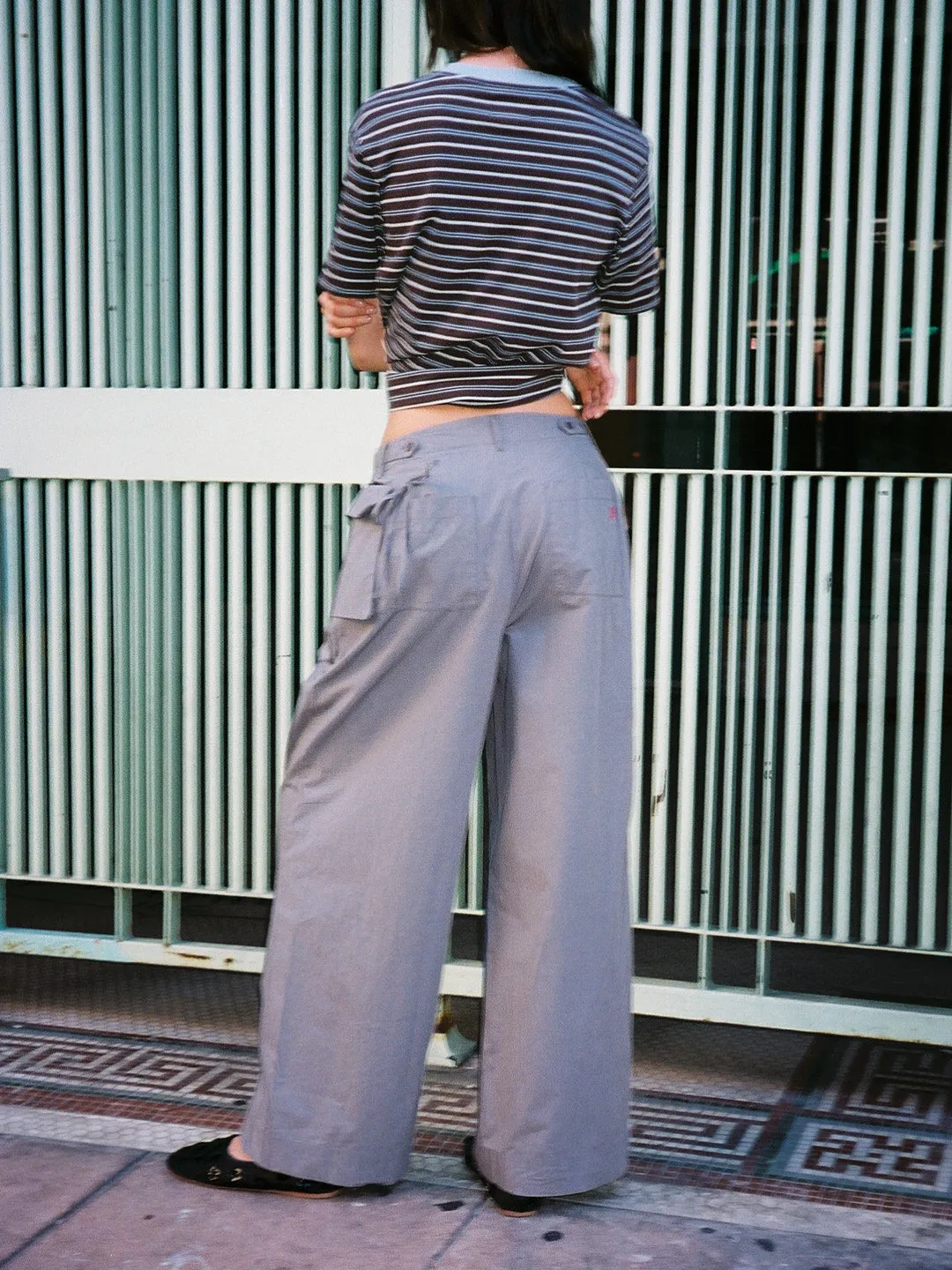 Tatiana Trousers - Grey sold by Lisa Says Gah product image thumbnail 2