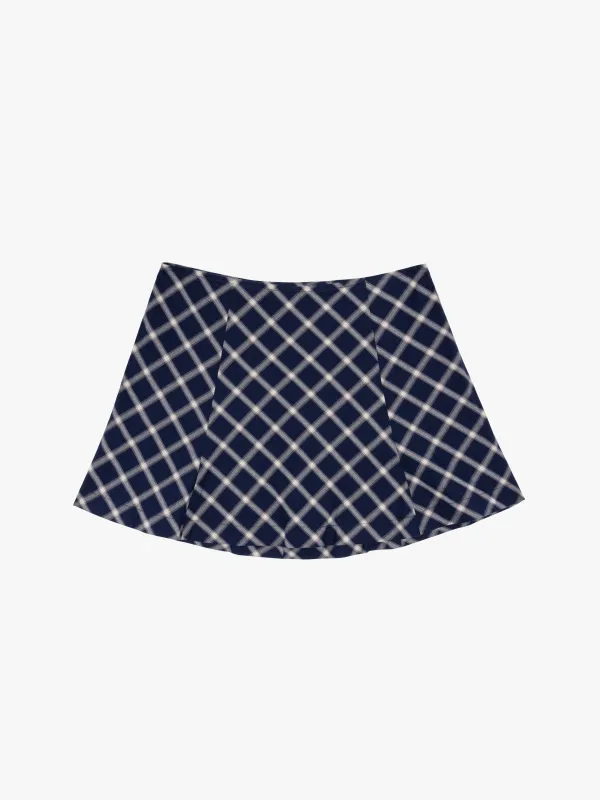 Star Skort - Midnight Plaid sold by Lisa Says Gah