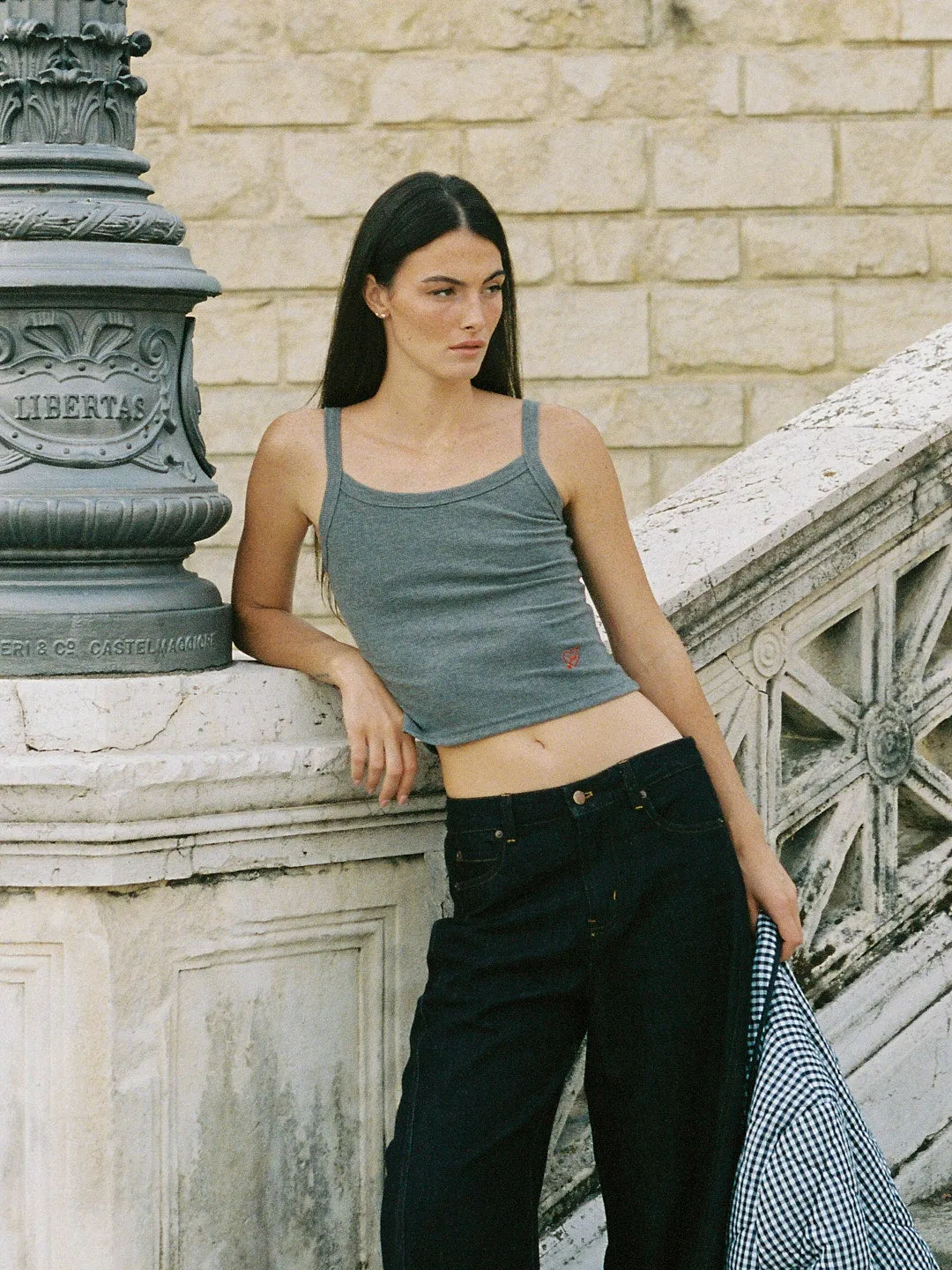 Harley Tank - Grey sold by Lisa Says Gah product image thumbnail 5