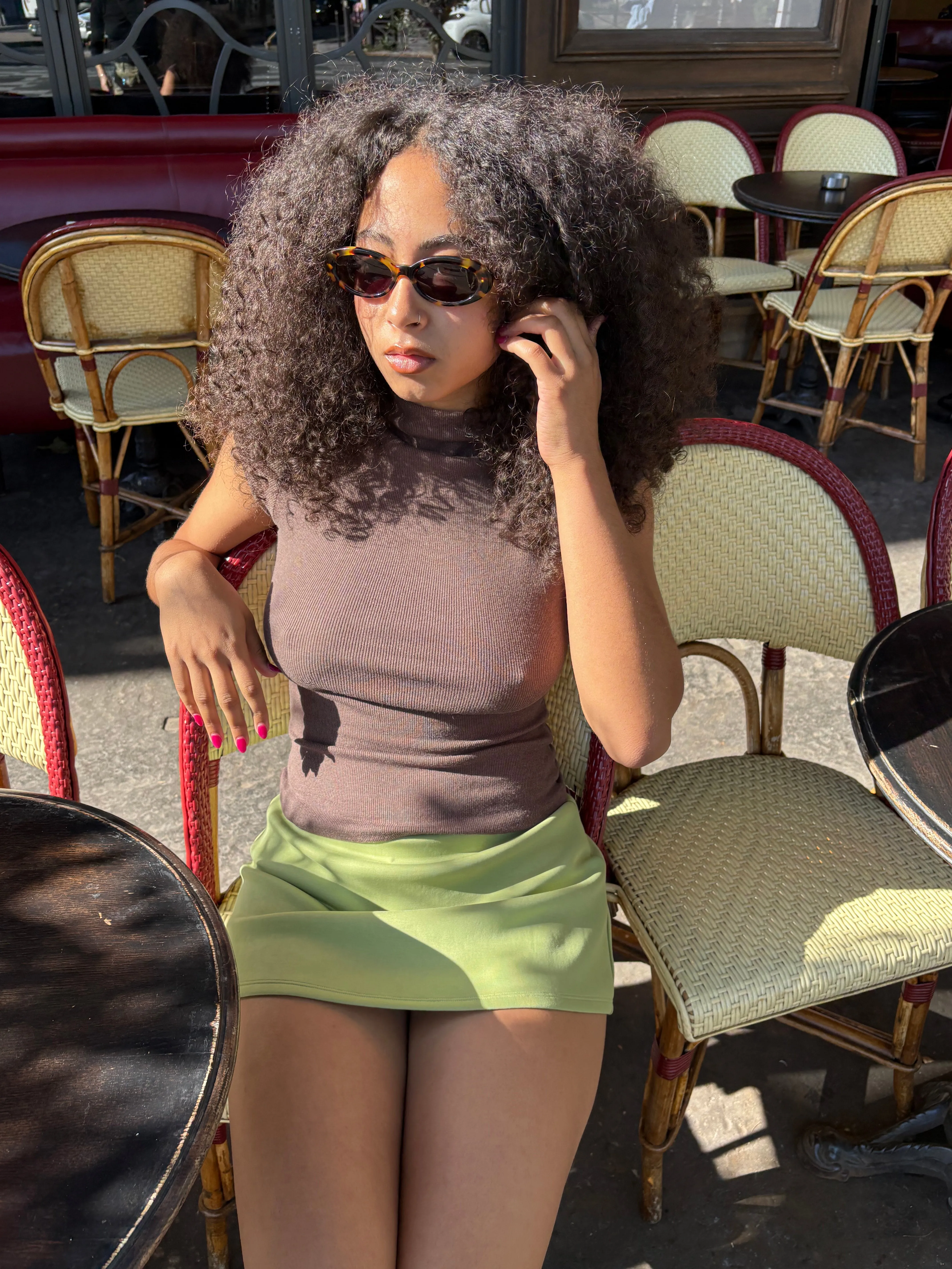 Gem Tee - Brown sold by Lisa Says Gah product image thumbnail 3