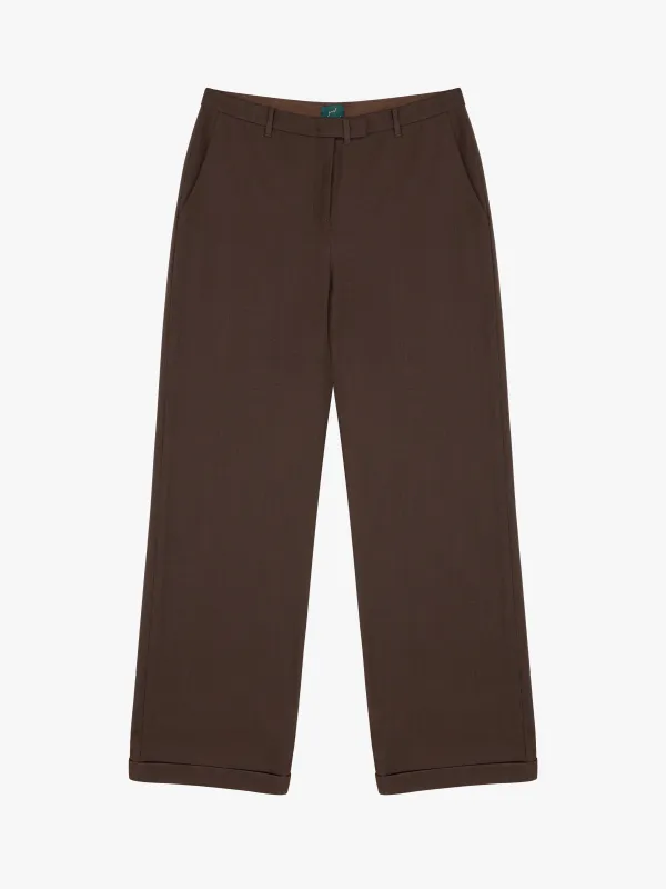 Kennedy Trouser - Brown sold by Lisa Says Gah