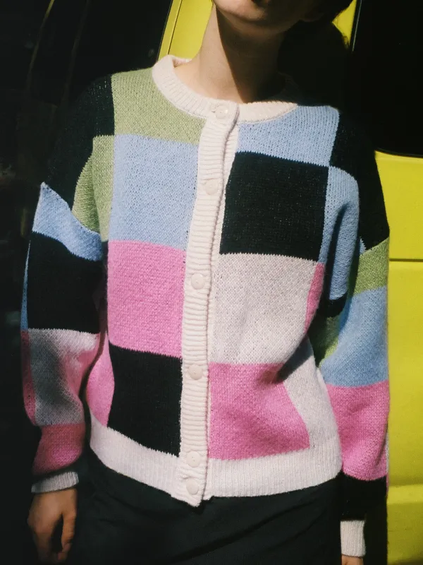 Lauda Cardi - Ocean Check made by Lisa Says Gah