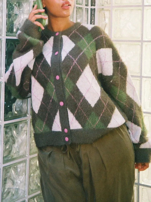 Lauda Cardi - Moss Argyle made by Lisa Says Gah