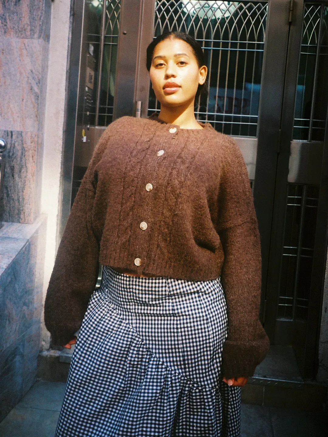 Priya Cardi - Mocha sold by Lisa Says Gah product image thumbnail 5