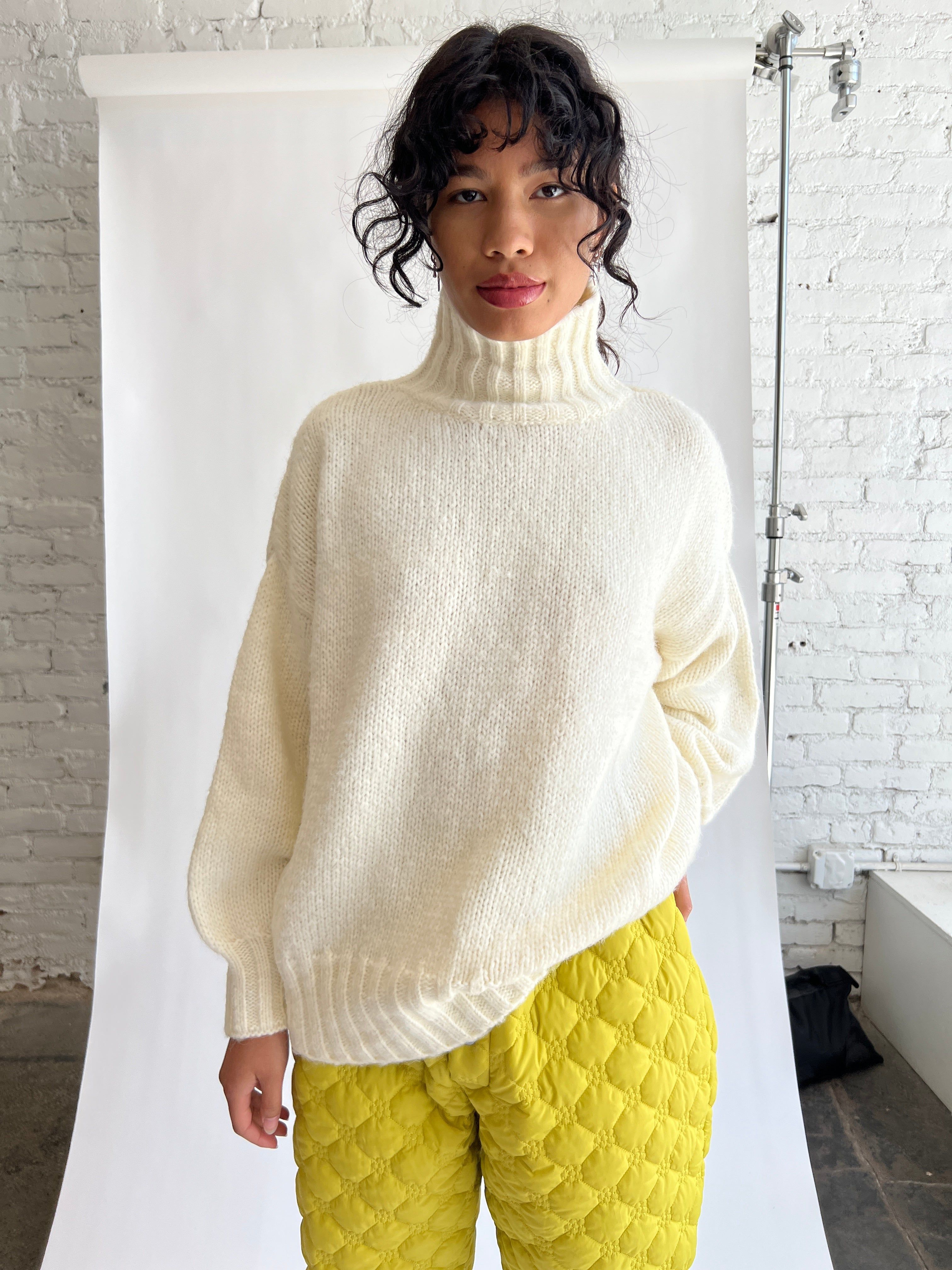 Cece Turtleneck - Ivory sold by Lisa Says Gah product image thumbnail 5