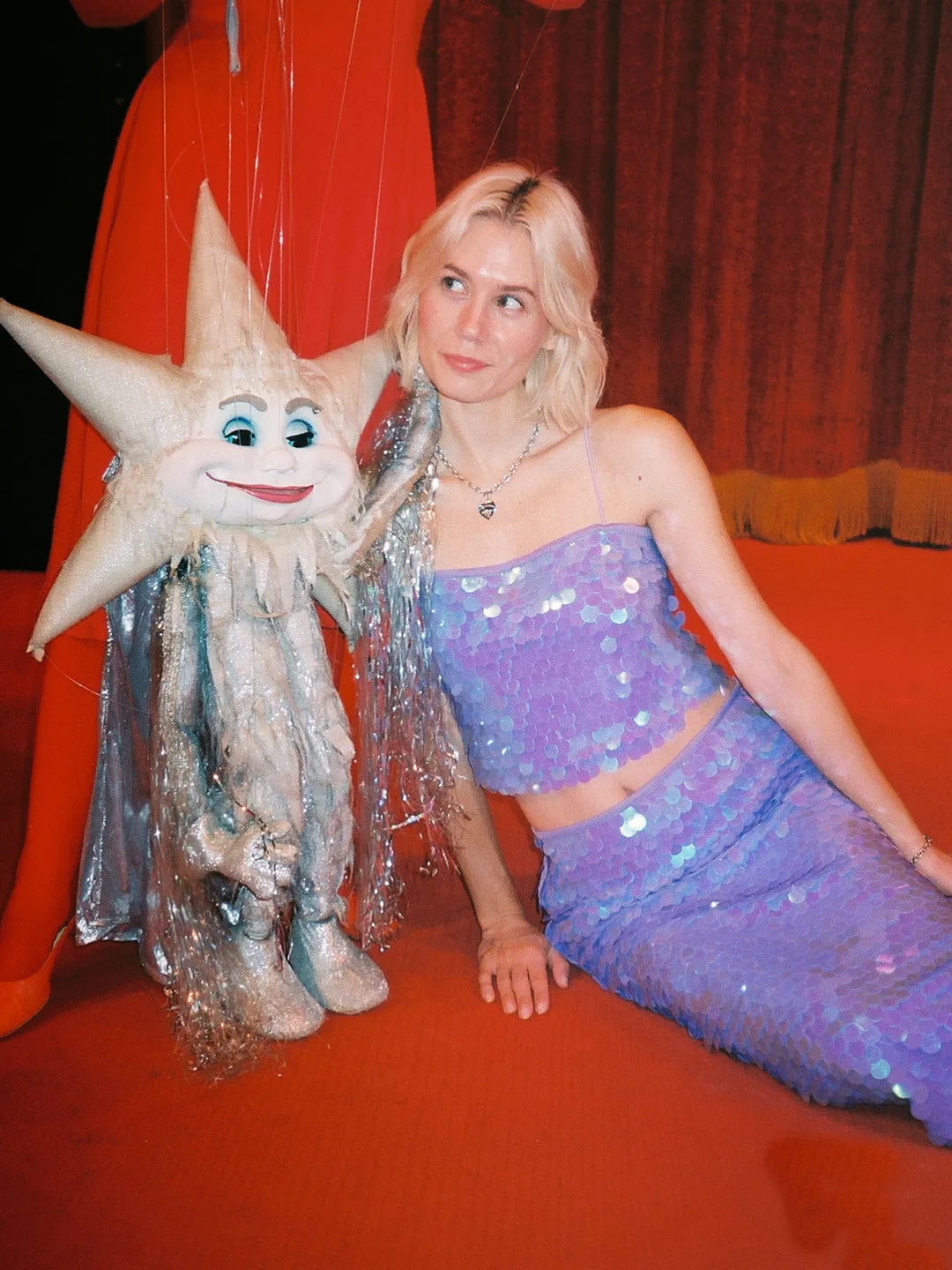 Perri Top - Lilac Paillette sold by Lisa Says Gah product image thumbnail 2