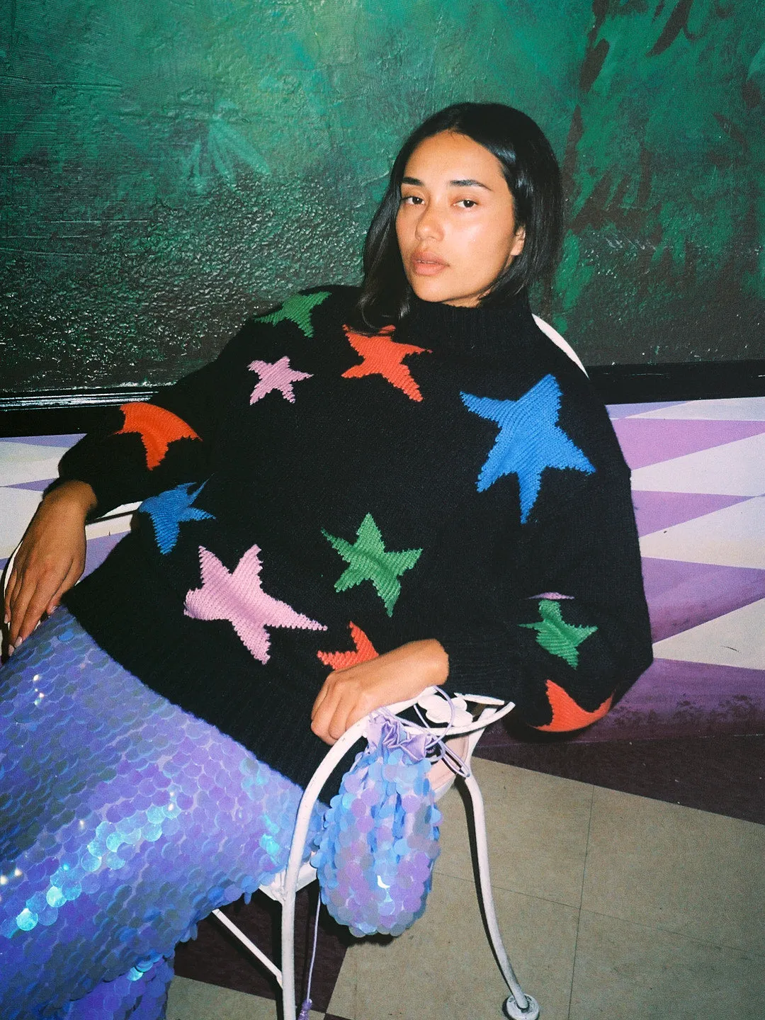 Shani Sweater - Stars sold by Lisa Says Gah product image thumbnail 2