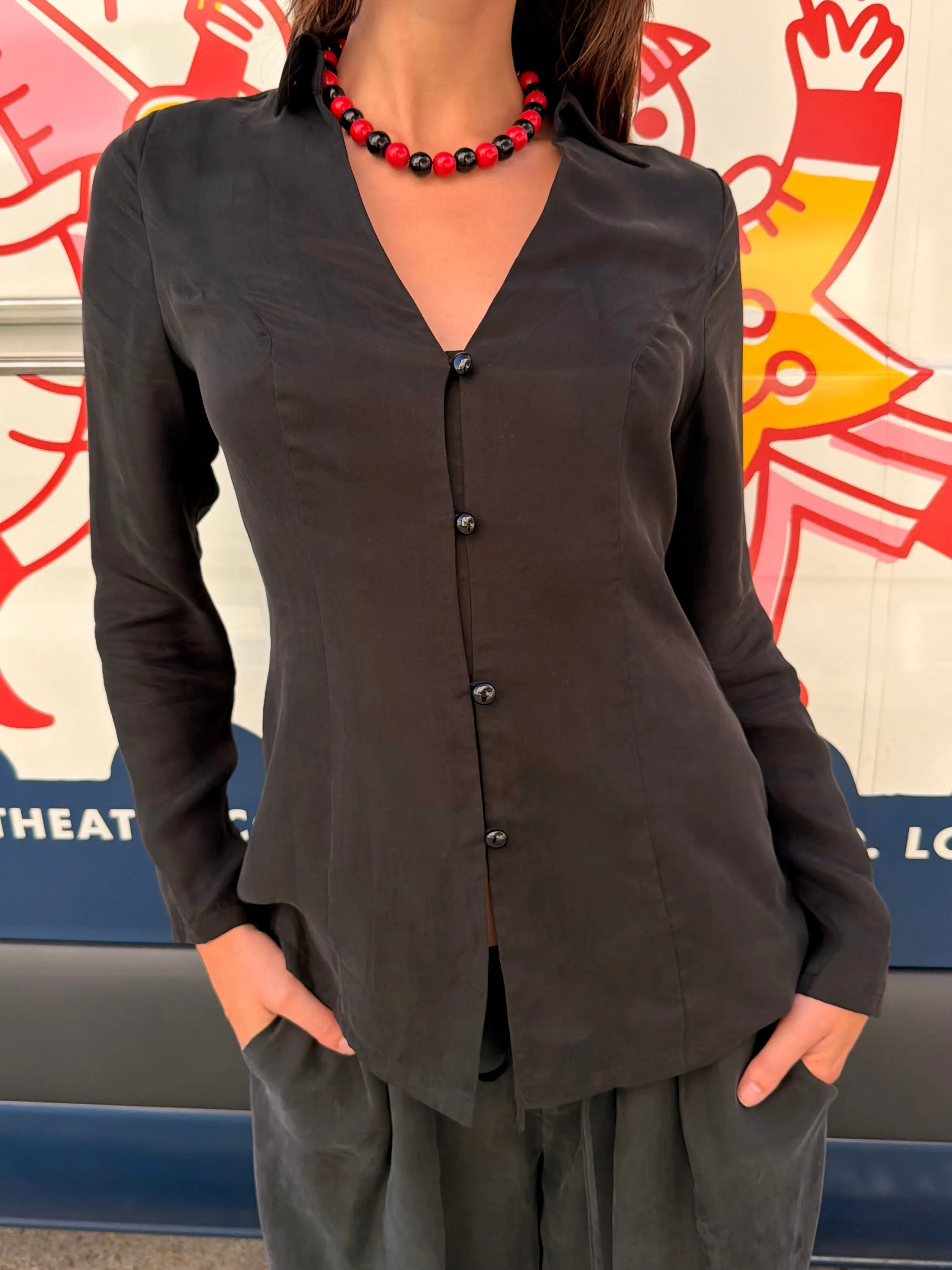 Thandie Top - Black sold by Lisa Says Gah product image thumbnail 2