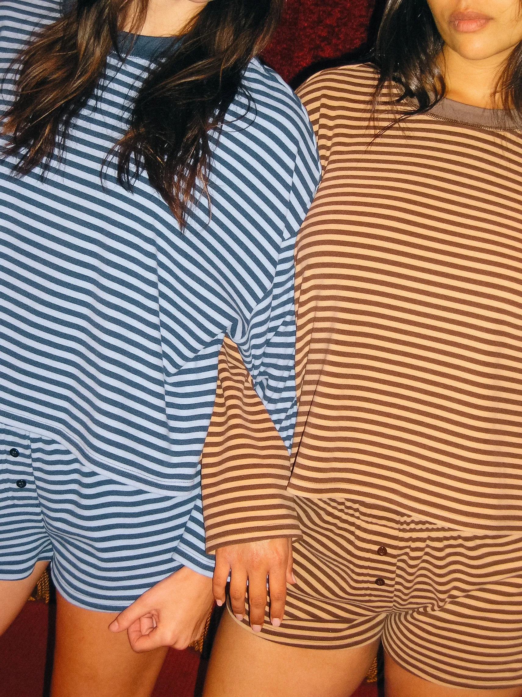 Mona Long Sleeve - Brown Stripe sold by Lisa Says Gah product image thumbnail 2