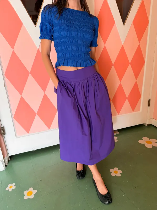 Maliah Skirt - Purple sold by Lisa Says Gah