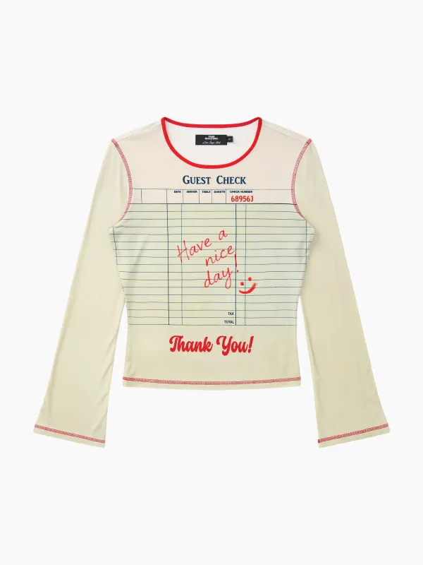 Heidi Long Sleeve - Guest Check made by Lisa Says Gah