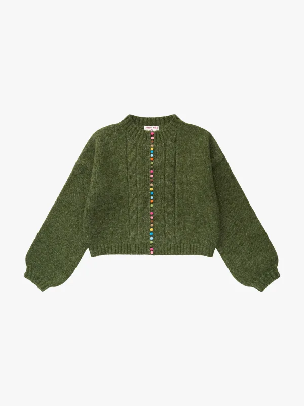 Canonbury Cardi - Hunter Green made by Lisa Says Gah