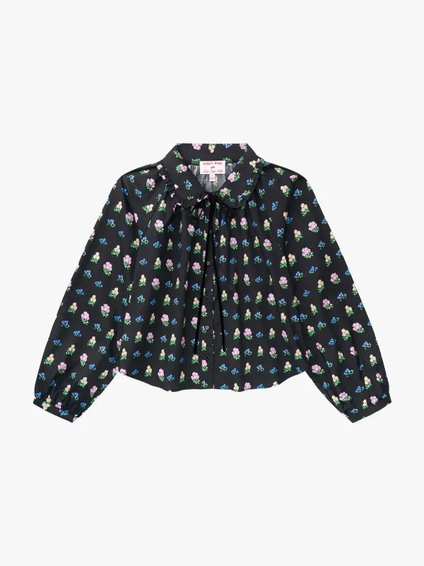 Wimbledon Top - Noir Garden made by Lisa Says Gah