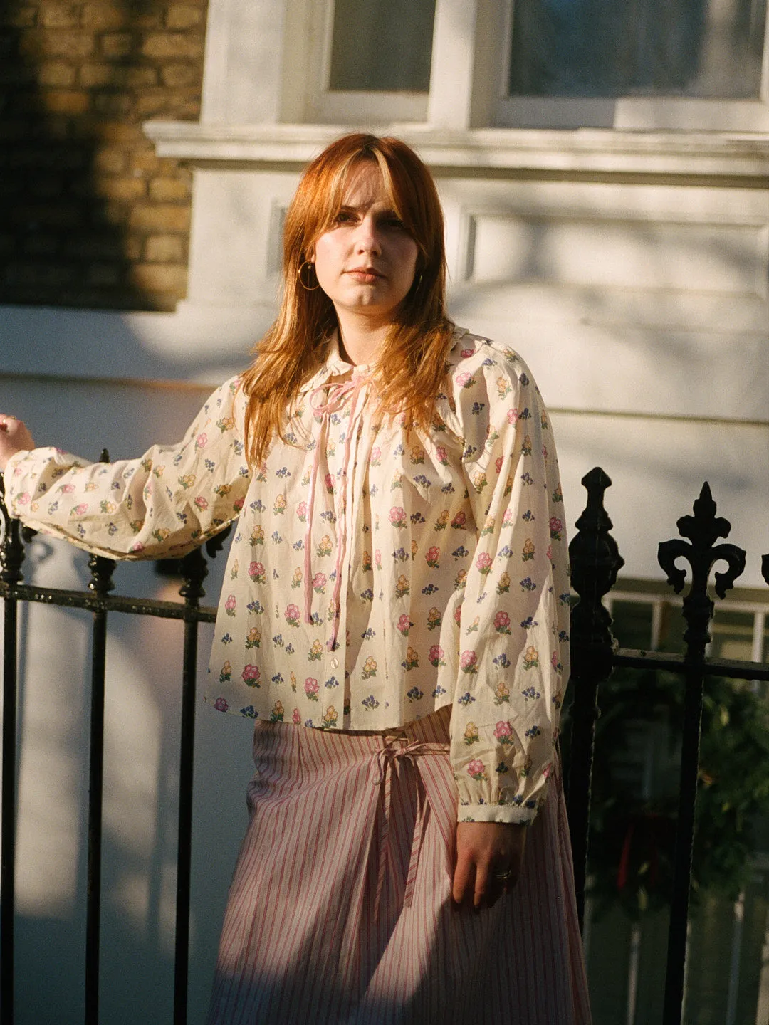 Wimbledon Top - Ivory Garden sold by Lisa Says Gah product image thumbnail 2