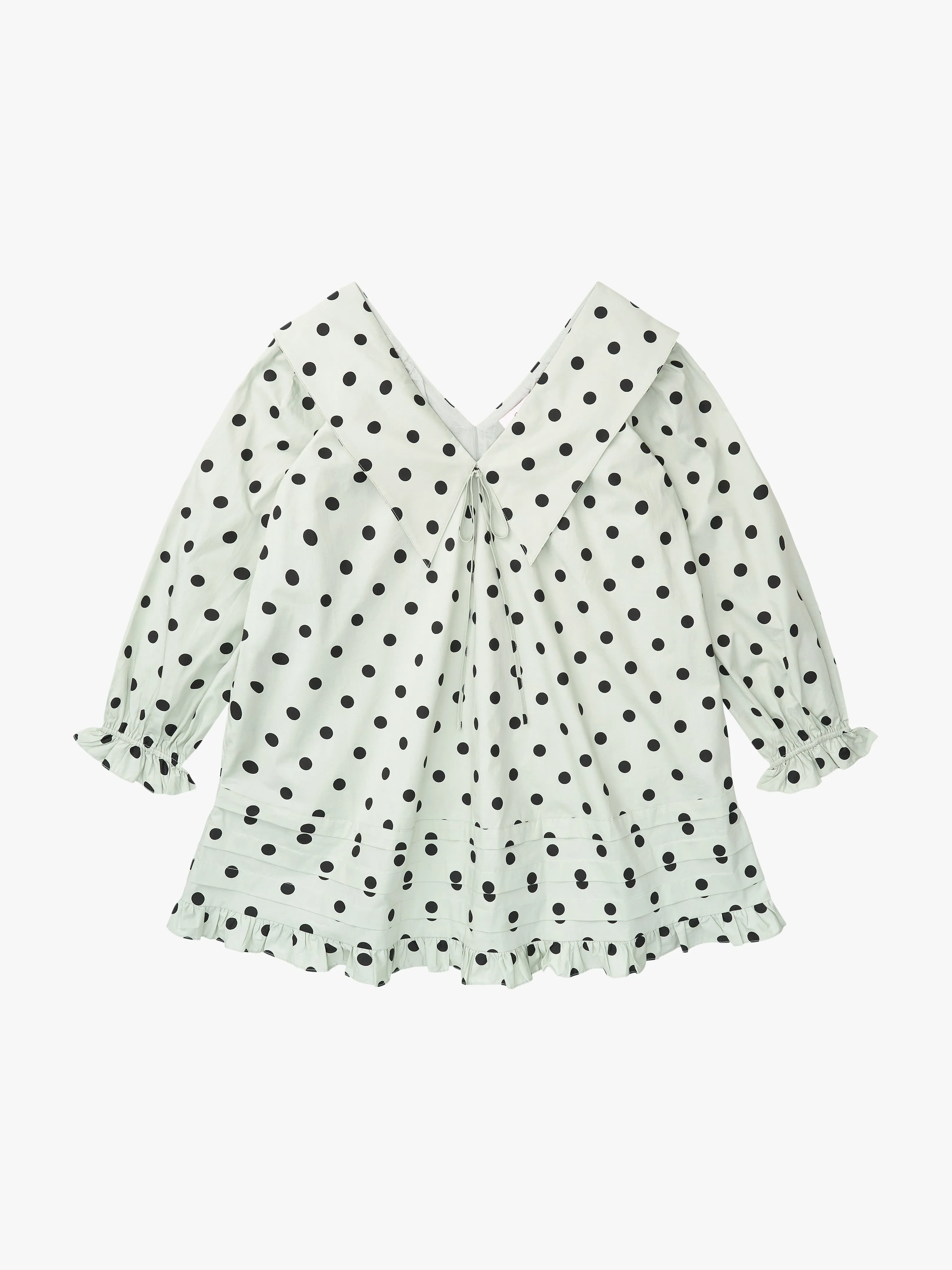 Leigh Dress - Mint Chip Dot sold by Lisa Says Gah product image thumbnail 2