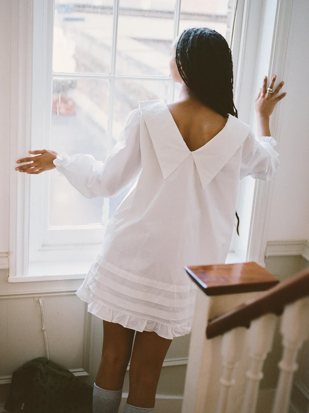 Leigh Dress - Dove sold by Lisa Says Gah product image thumbnail 3