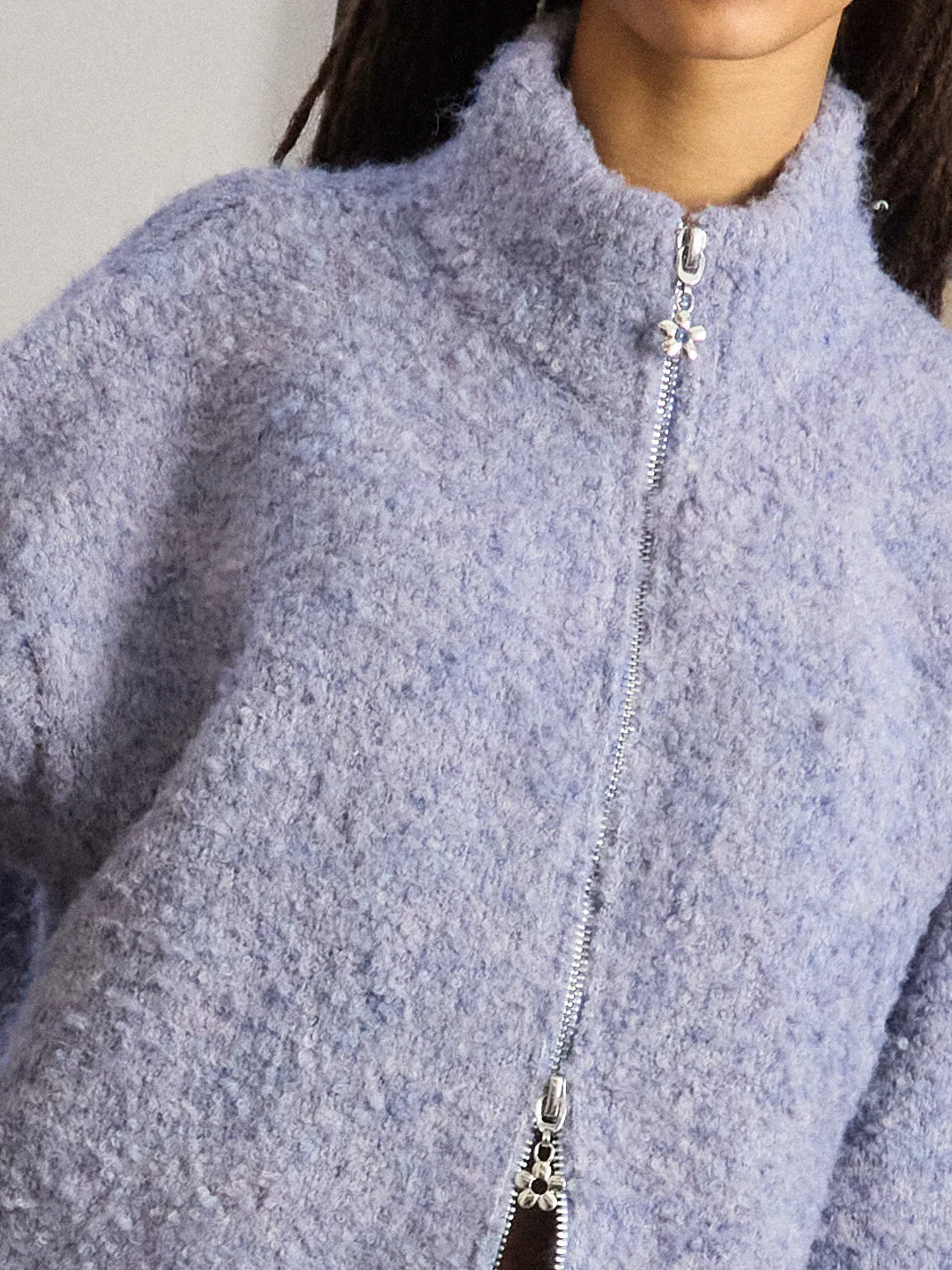 Gemma Zip Up - Cornflower sold by Lisa Says Gah product image thumbnail 4