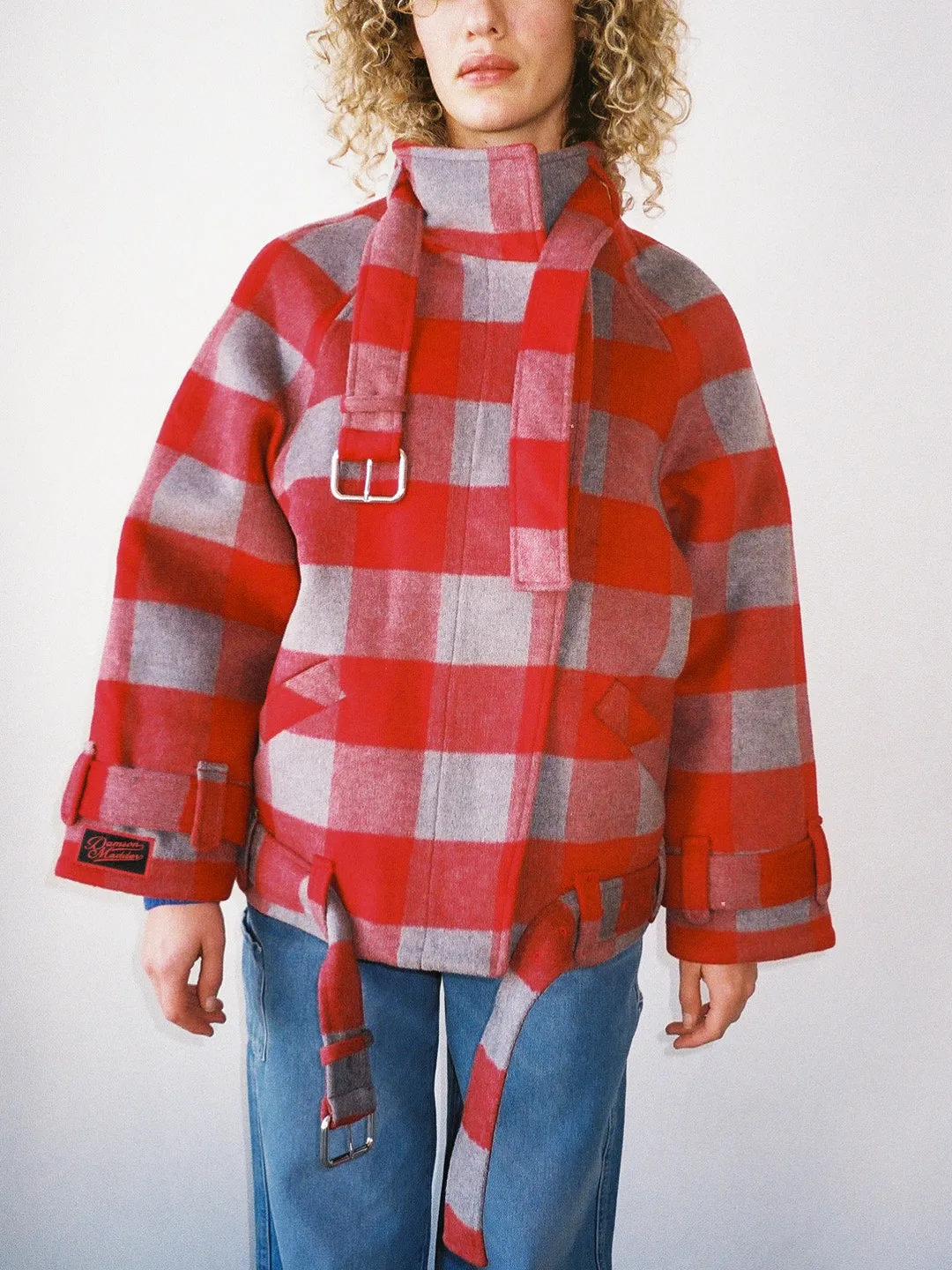 Polly Wool Bomber - Red sold by Lisa Says Gah product image thumbnail 2