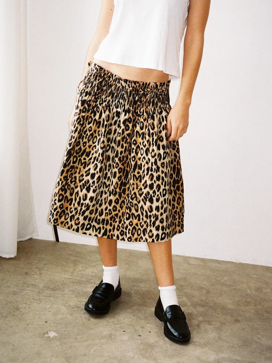 Lilo Mini Dress - Leopard sold by Lisa Says Gah product image thumbnail 4