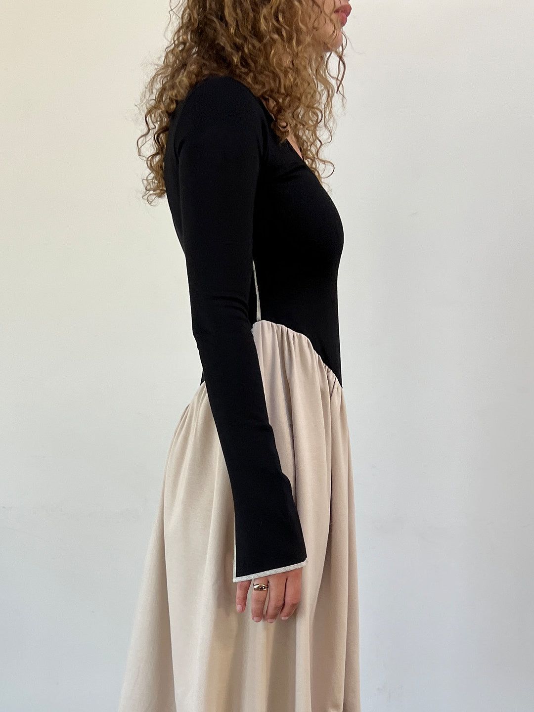 Joan Dress - Black/Cream sold by Lisa Says Gah product image thumbnail 9