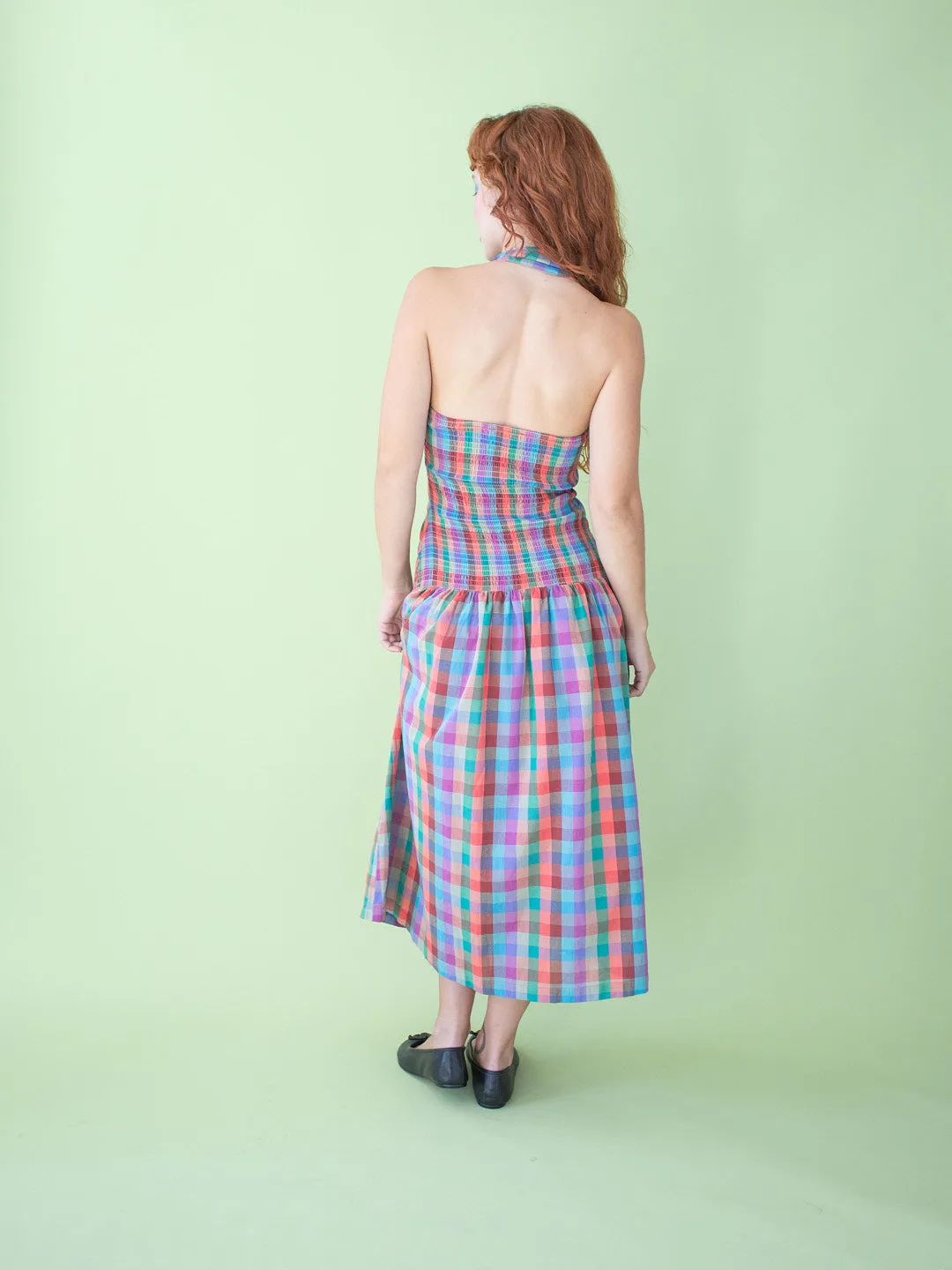 Vaughn Dress - Colorburst Plaid sold by Lisa Says Gah product image thumbnail 3