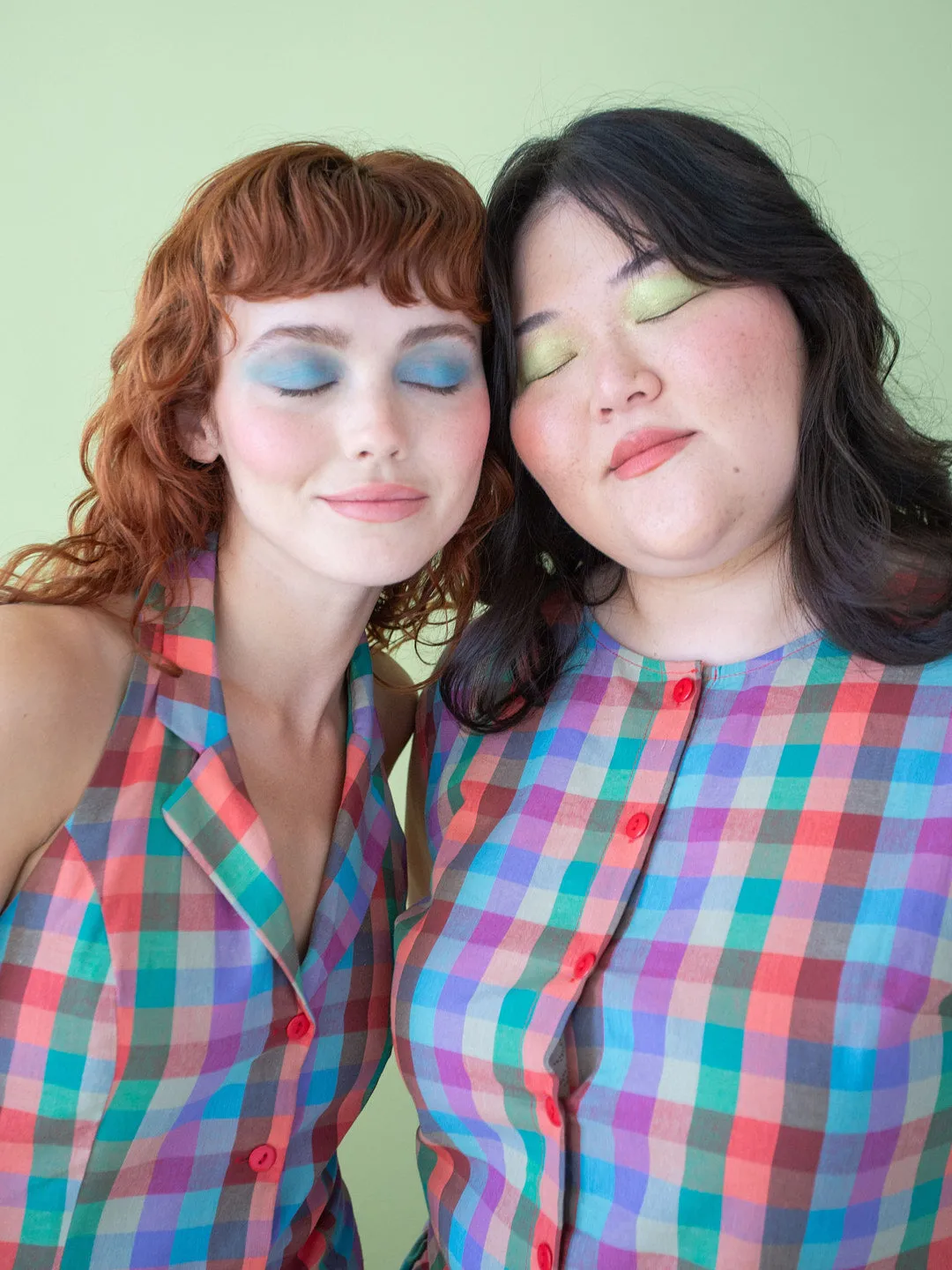 Vaughn Dress - Colorburst Plaid sold by Lisa Says Gah product image thumbnail 5