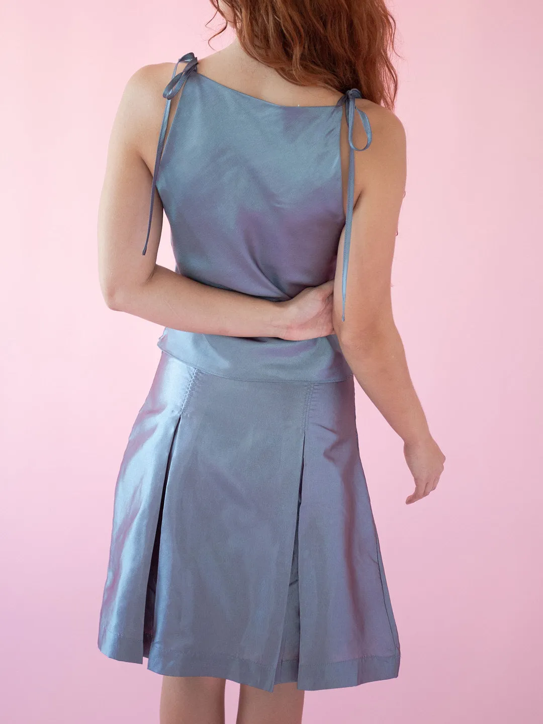 Celeste Skirt - Opal Blue sold by Lisa Says Gah product image thumbnail 3