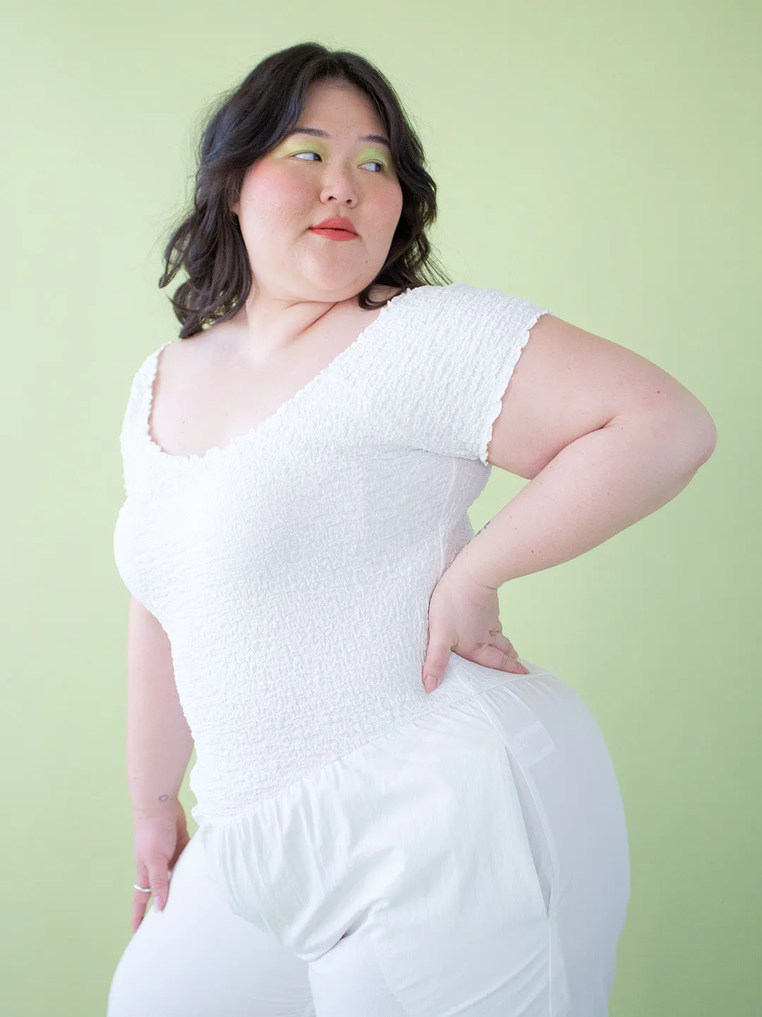 Goldie Jumpsuit - Chalk sold by Lisa Says Gah product image thumbnail 3