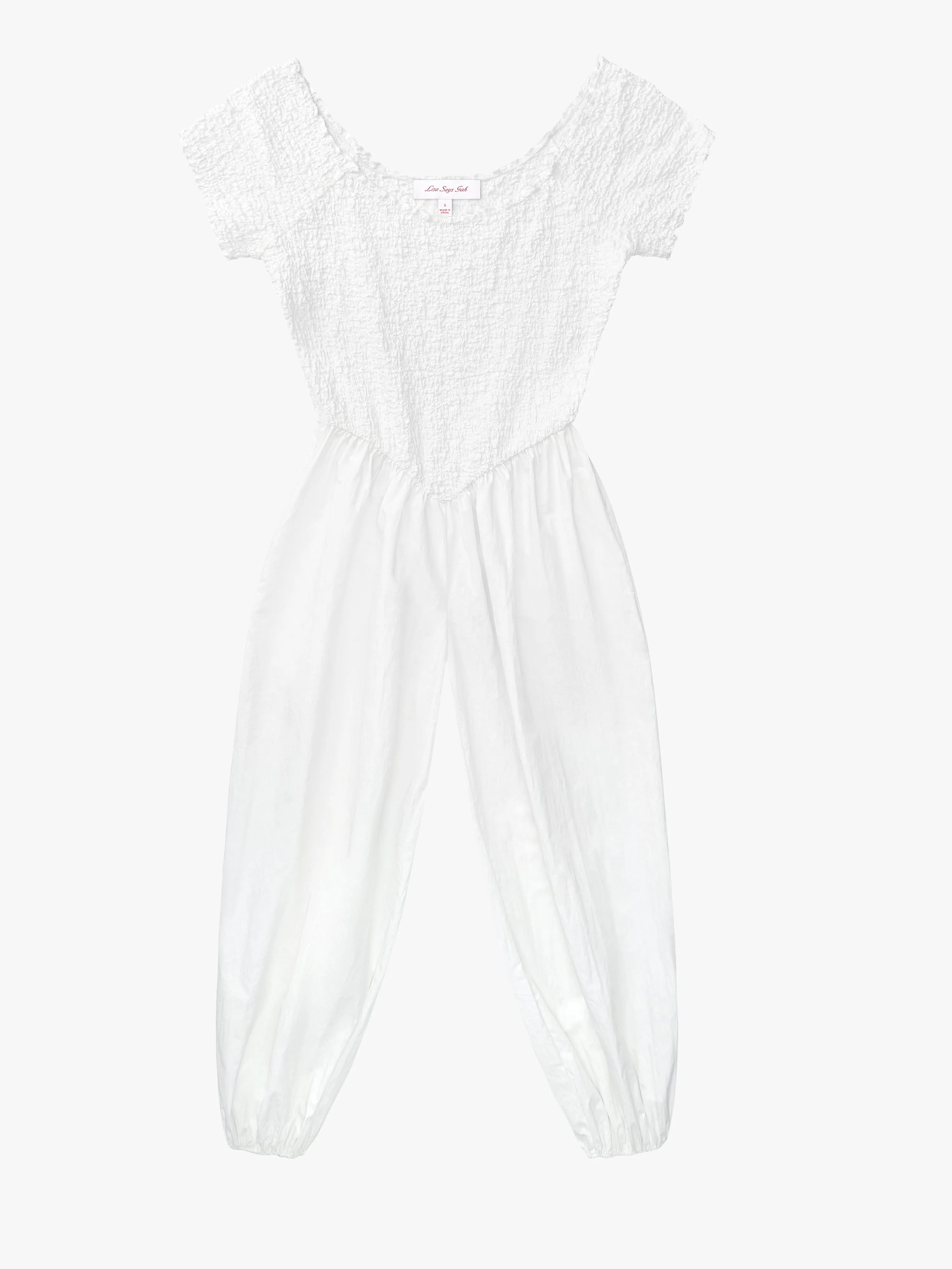 Goldie Jumpsuit - Chalk sold by Lisa Says Gah product image thumbnail 2