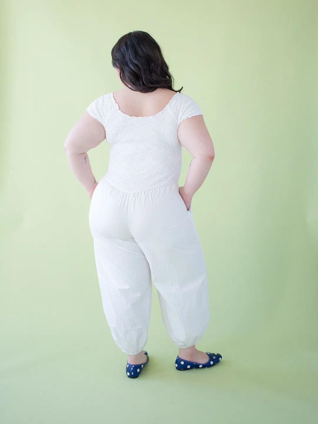 Goldie Jumpsuit - Chalk sold by Lisa Says Gah product image thumbnail 4