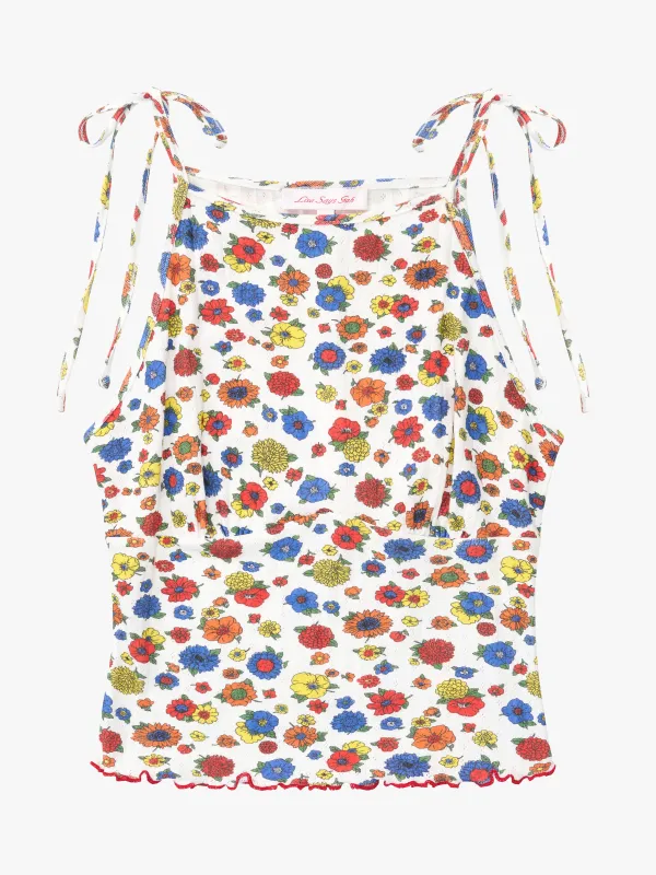 Lucy Top - Primary Floral made by Lisa Says Gah