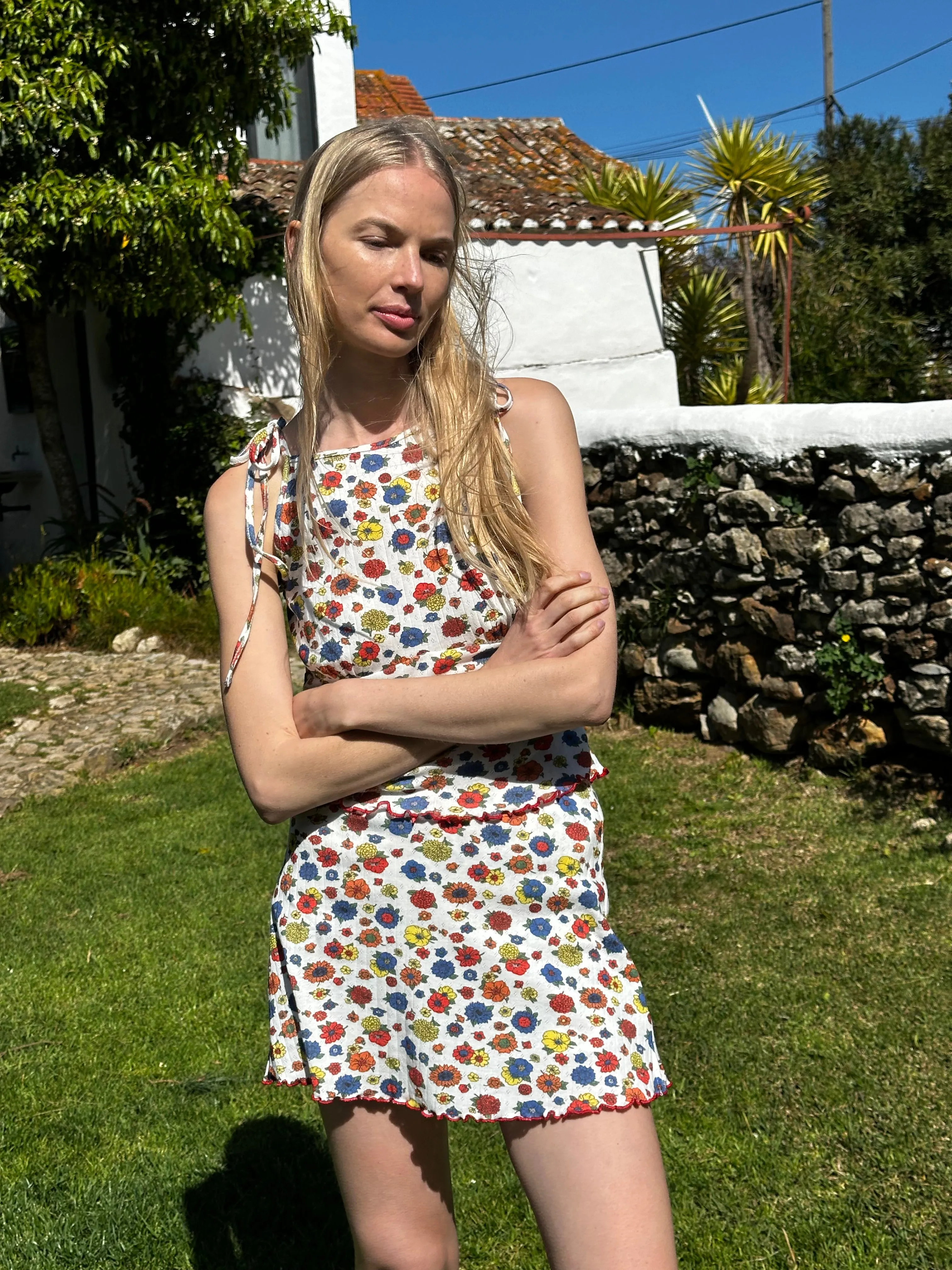 Lucy Top - Primary Floral sold by Lisa Says Gah product image thumbnail 5