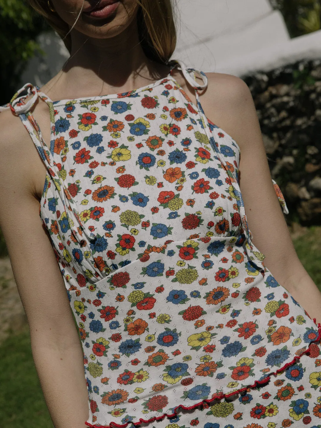 Lucy Top - Primary Floral sold by Lisa Says Gah product image thumbnail 2