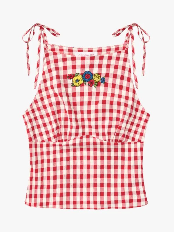 Lucy Top - Cherry made by Lisa Says Gah