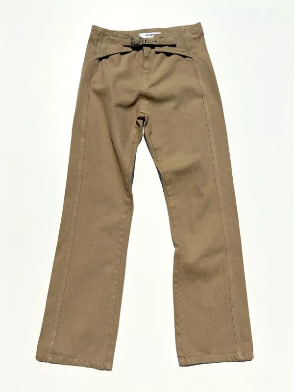 Nicole Trousers - Taupe sold by Lisa Says Gah