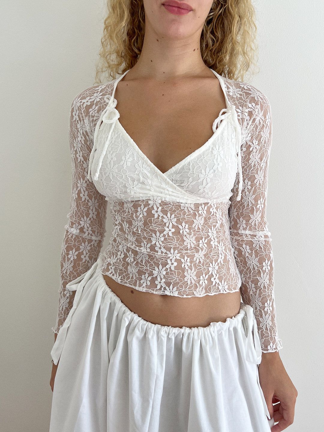 Francine Top - Swan Lace sold by Lisa Says Gah product image thumbnail 3