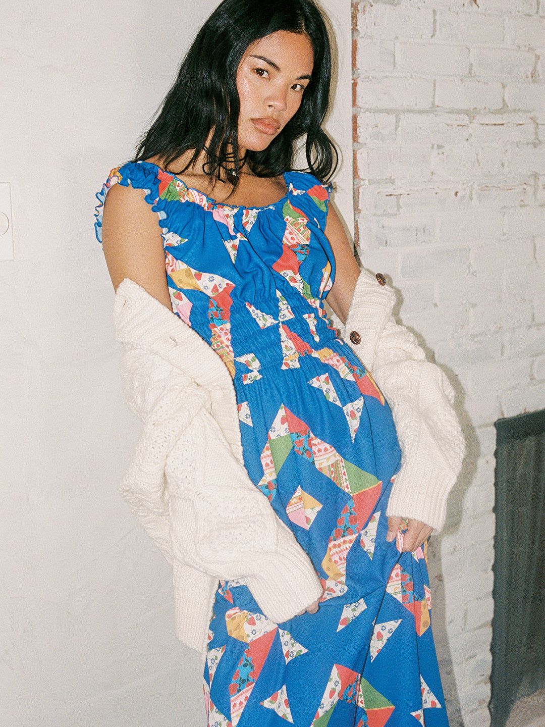 Annie Dress - Alpine Quilt sold by Lisa Says Gah product image thumbnail 3